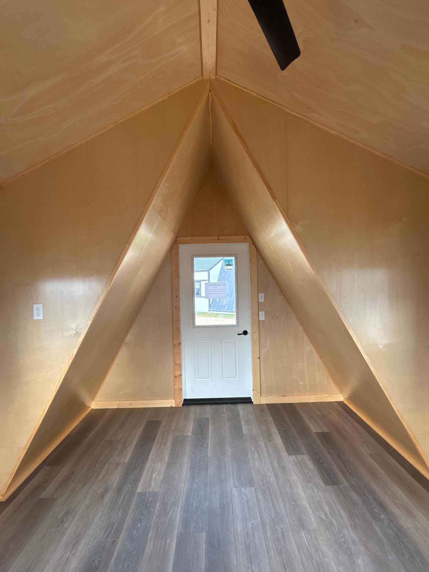 12 x 20 A-Frame cabin