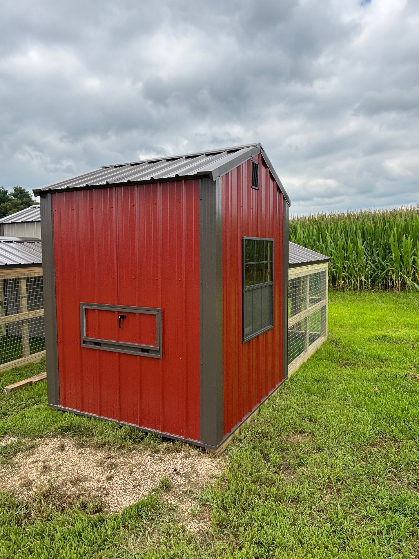 6 x 14 country vibe chicken coop