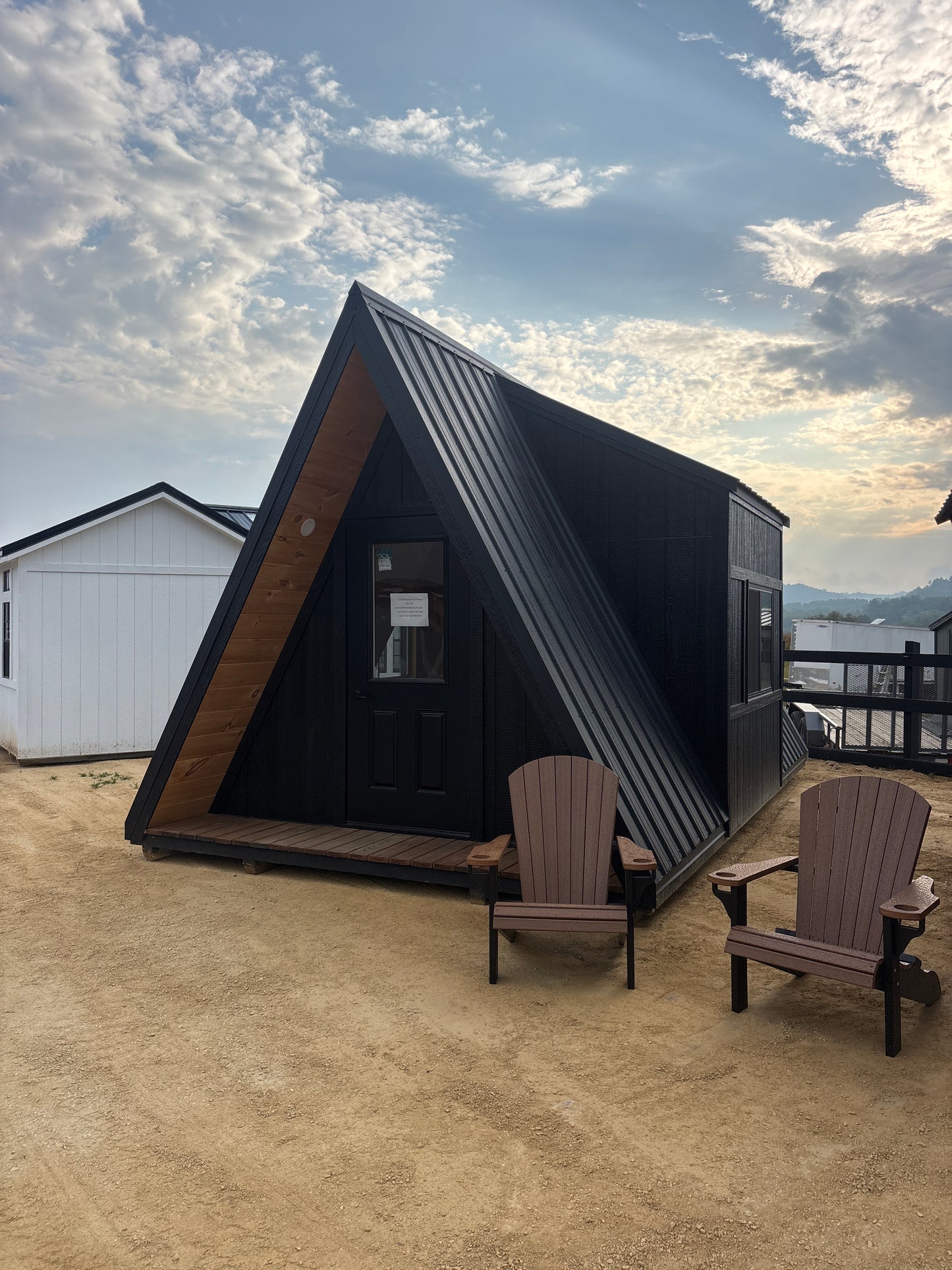 12 x 20 A-Frame cabin