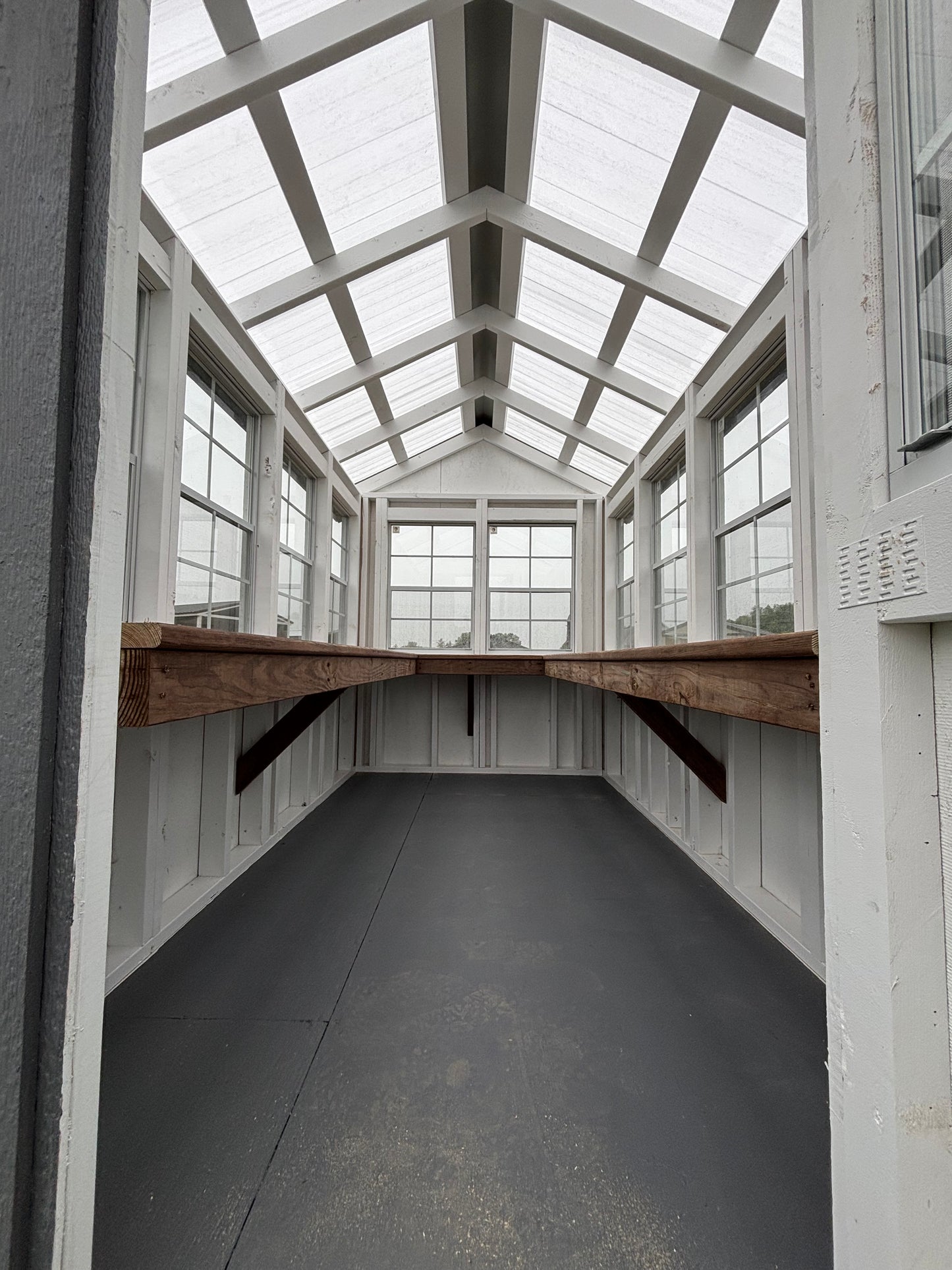 6’ x 10’ greenhouse
