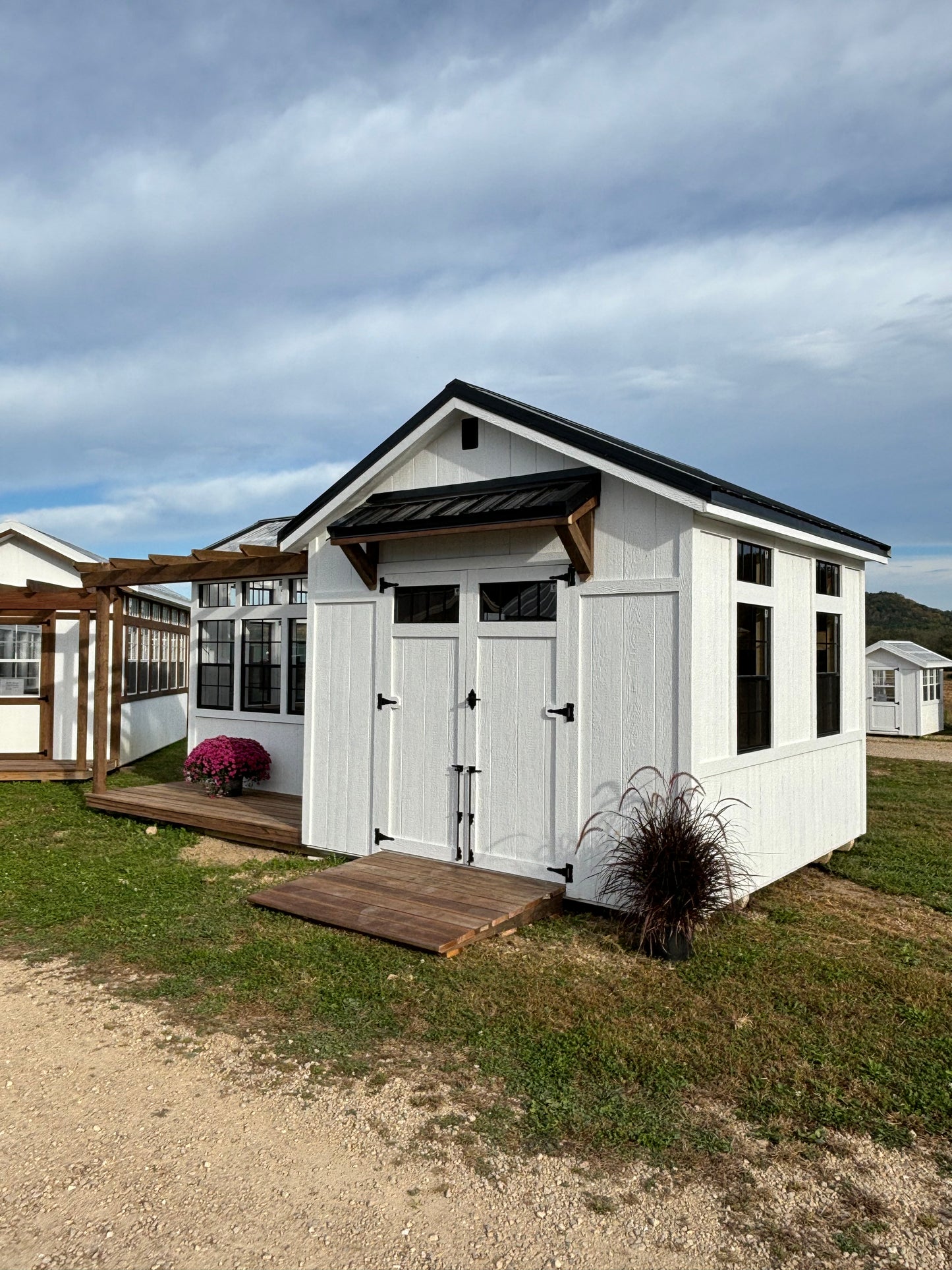 12’ x 20’ Deluxe greenhouse/shed combo