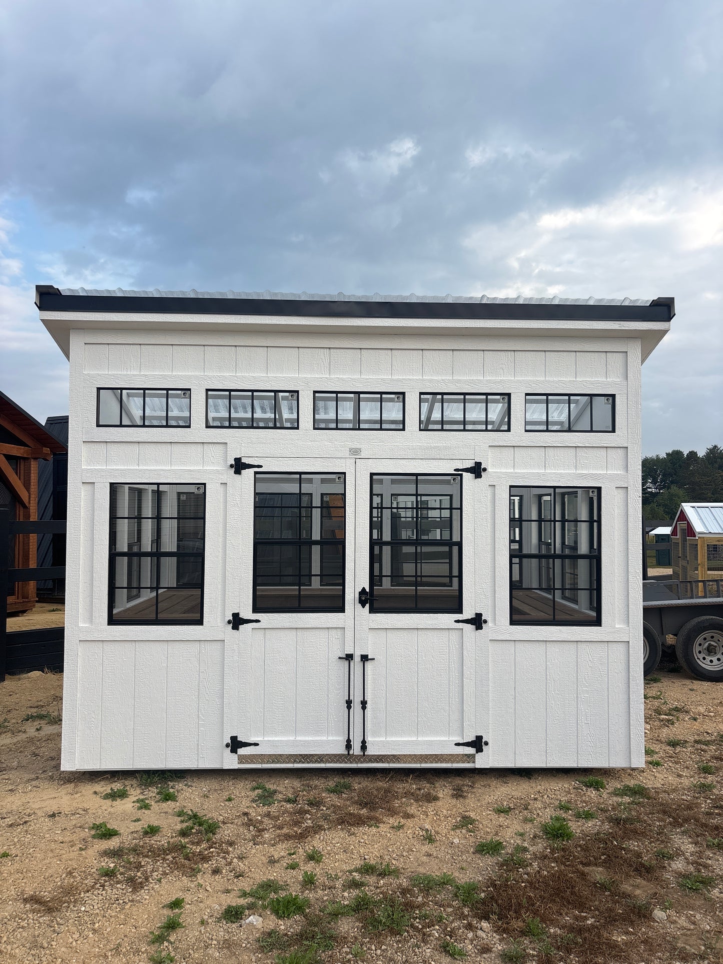 8’ x 12’ Modern style greenhouse
