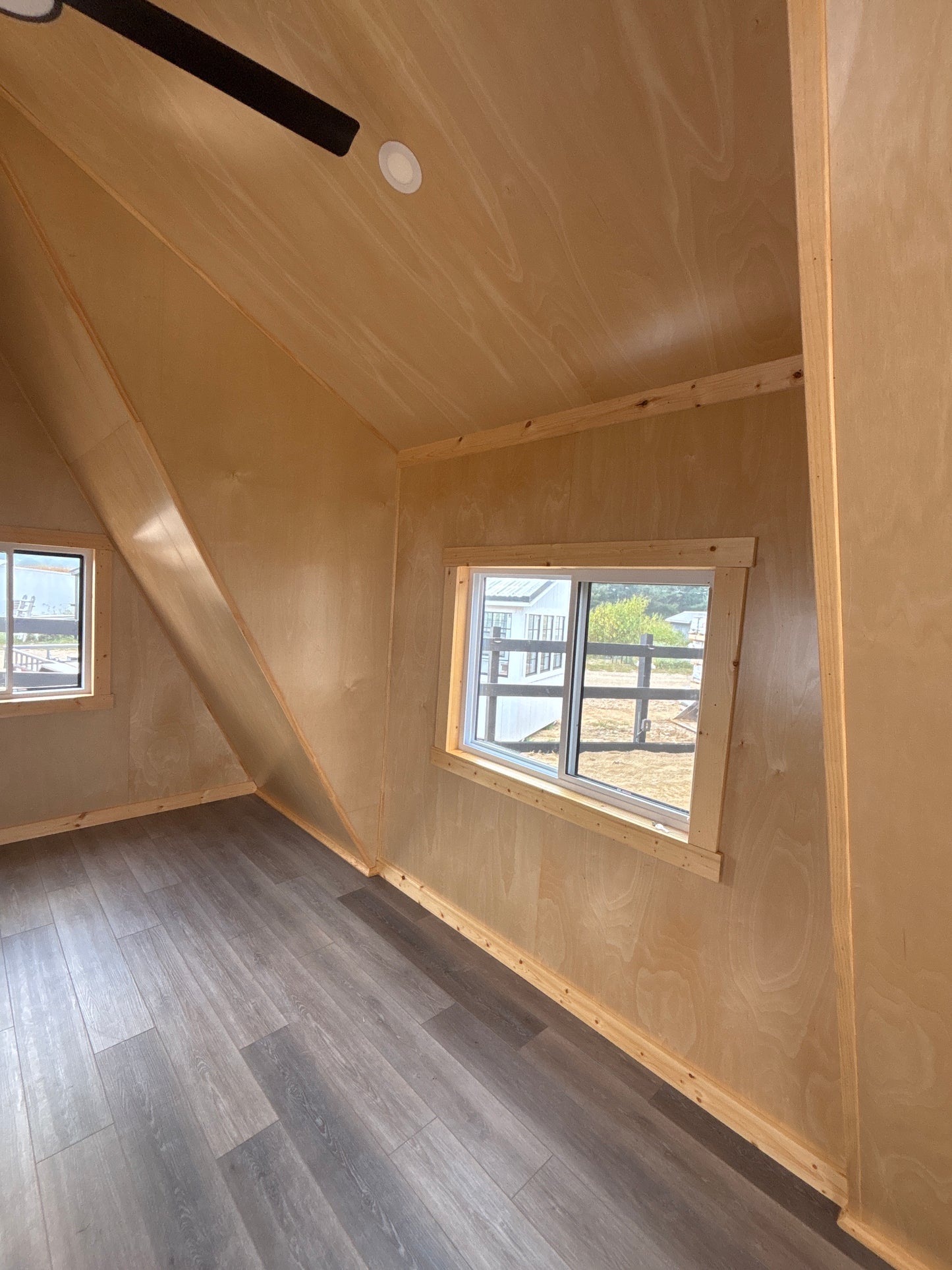 12 x 20 A-Frame cabin