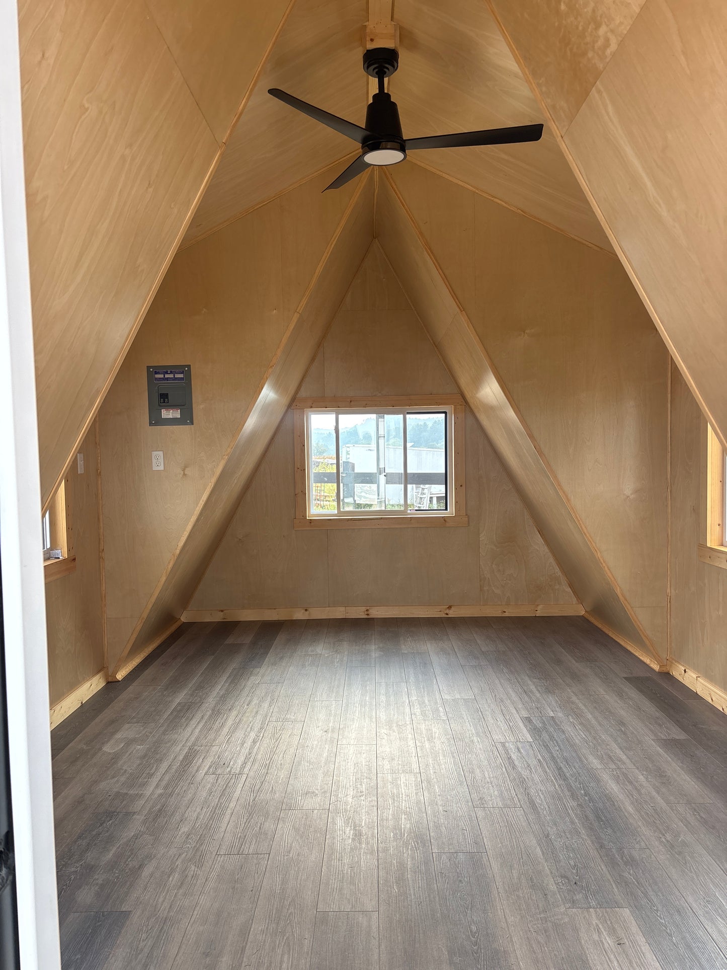 12 x 20 A-Frame cabin