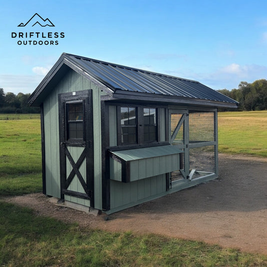 6’ x 14’ LP Deluxe Country Lane Chicken Coop