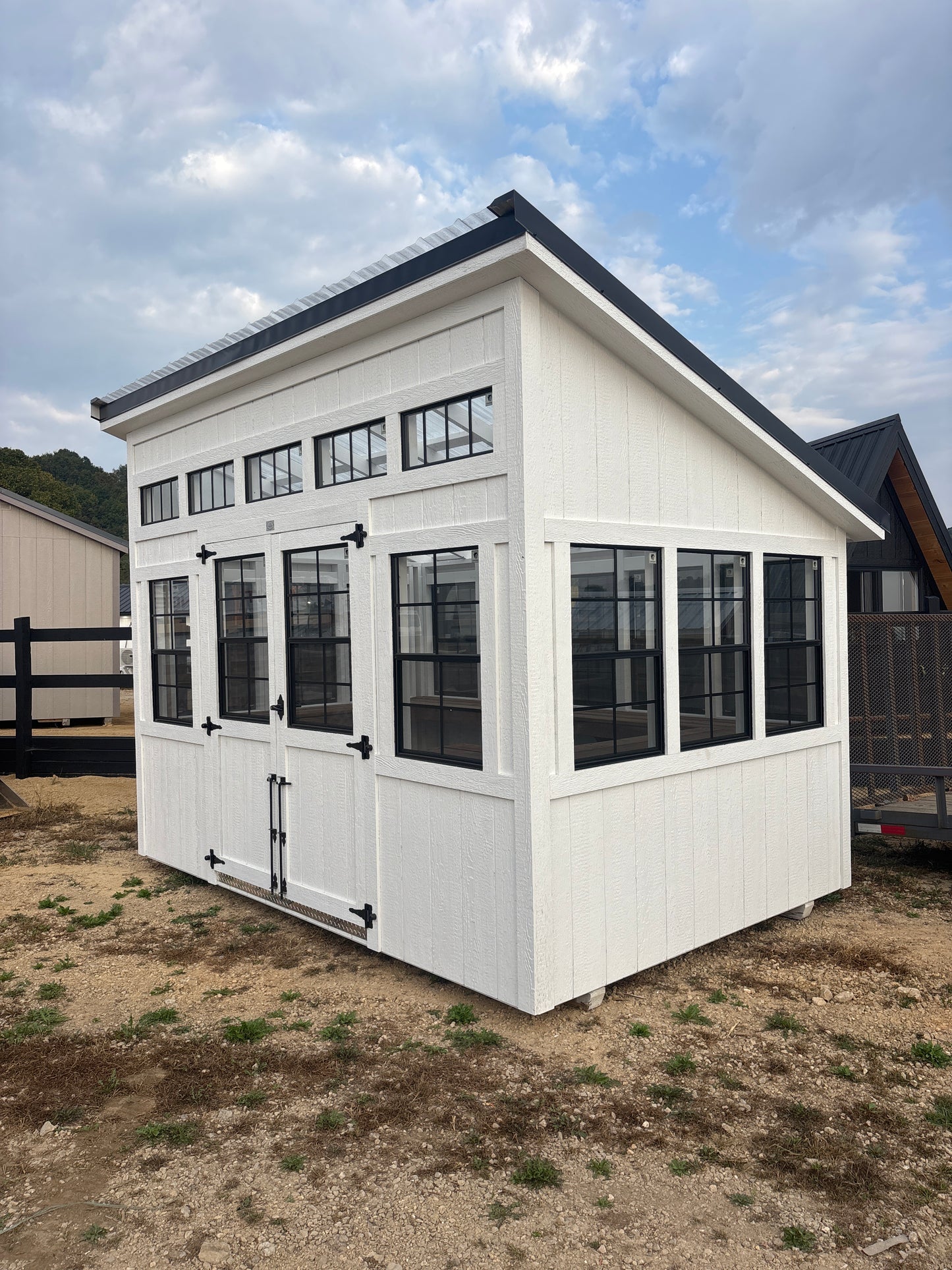 8’ x 12’ Modern style greenhouse