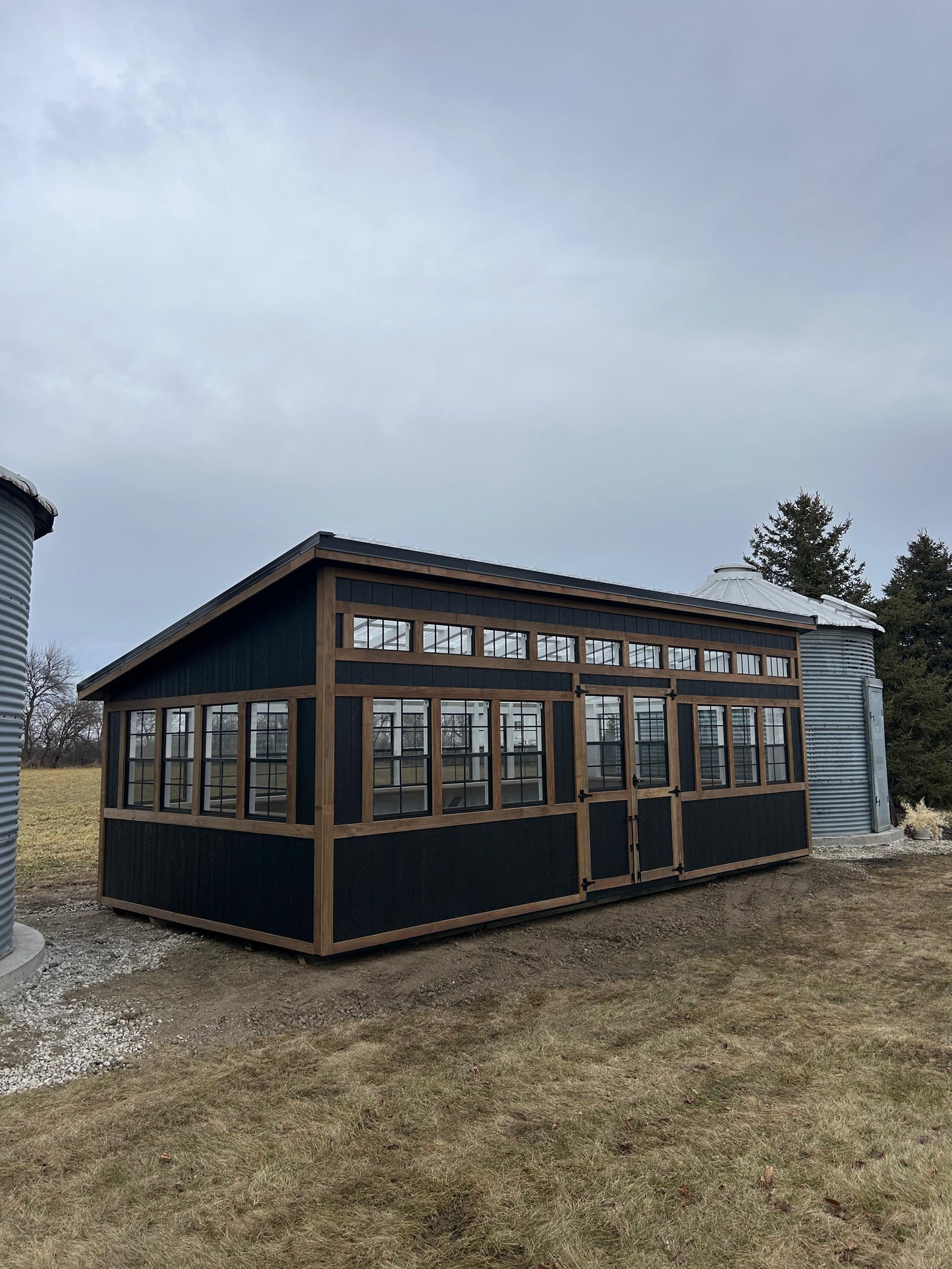 12’ x 24’ Modern greenhouse