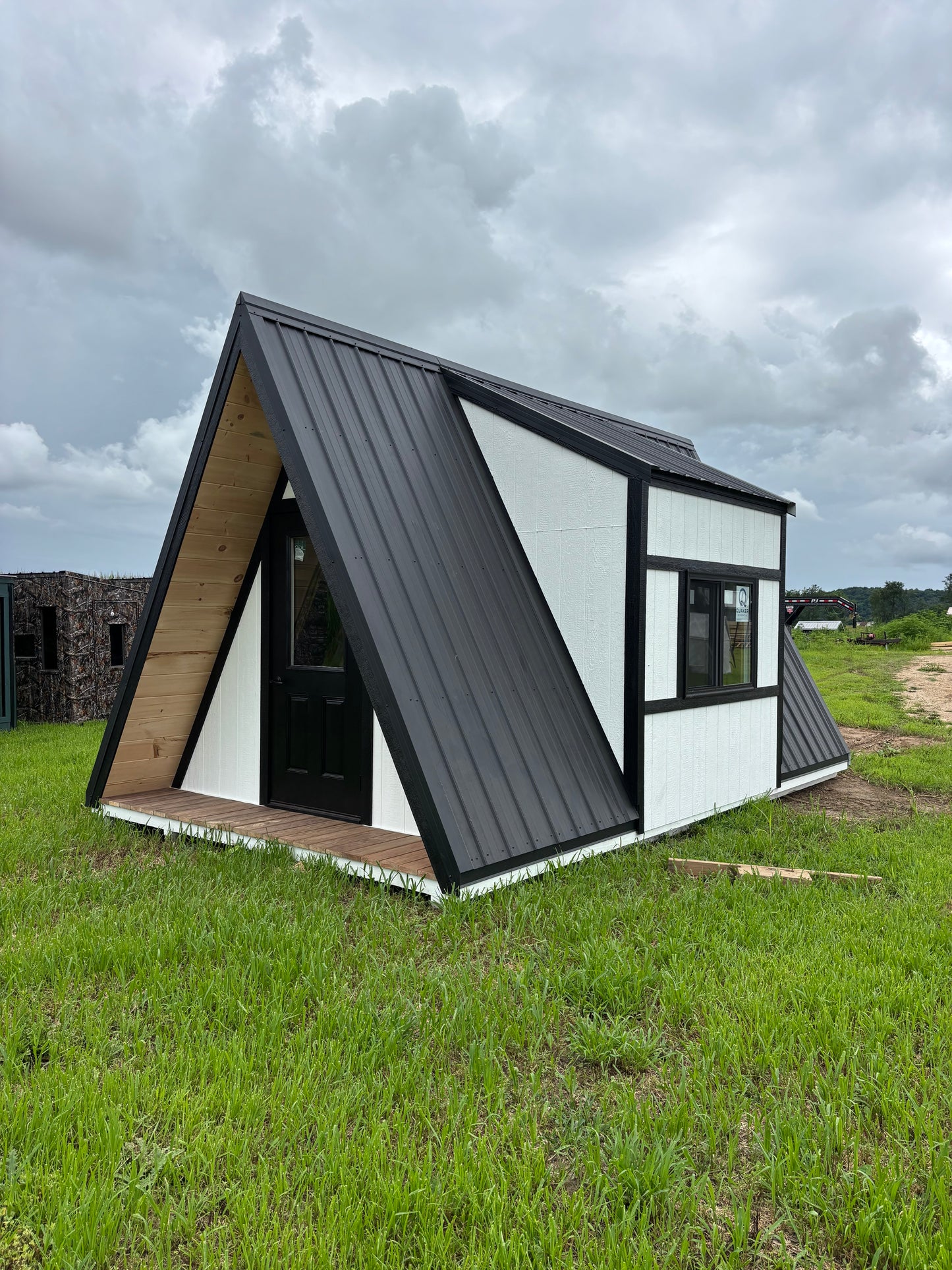 12 x 20 A-Frame cabin
