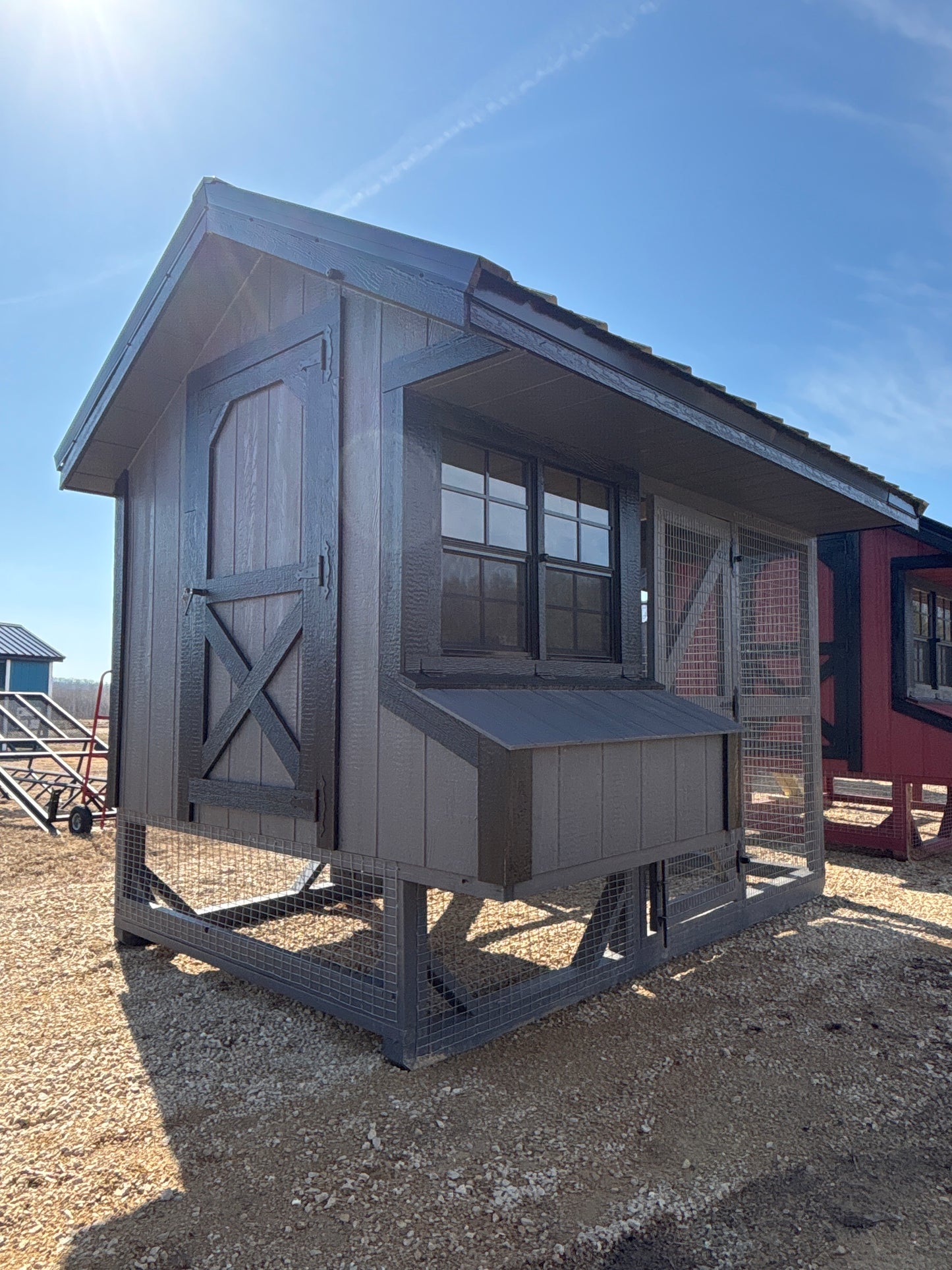 6 x 10 Country Lane chicken coop
