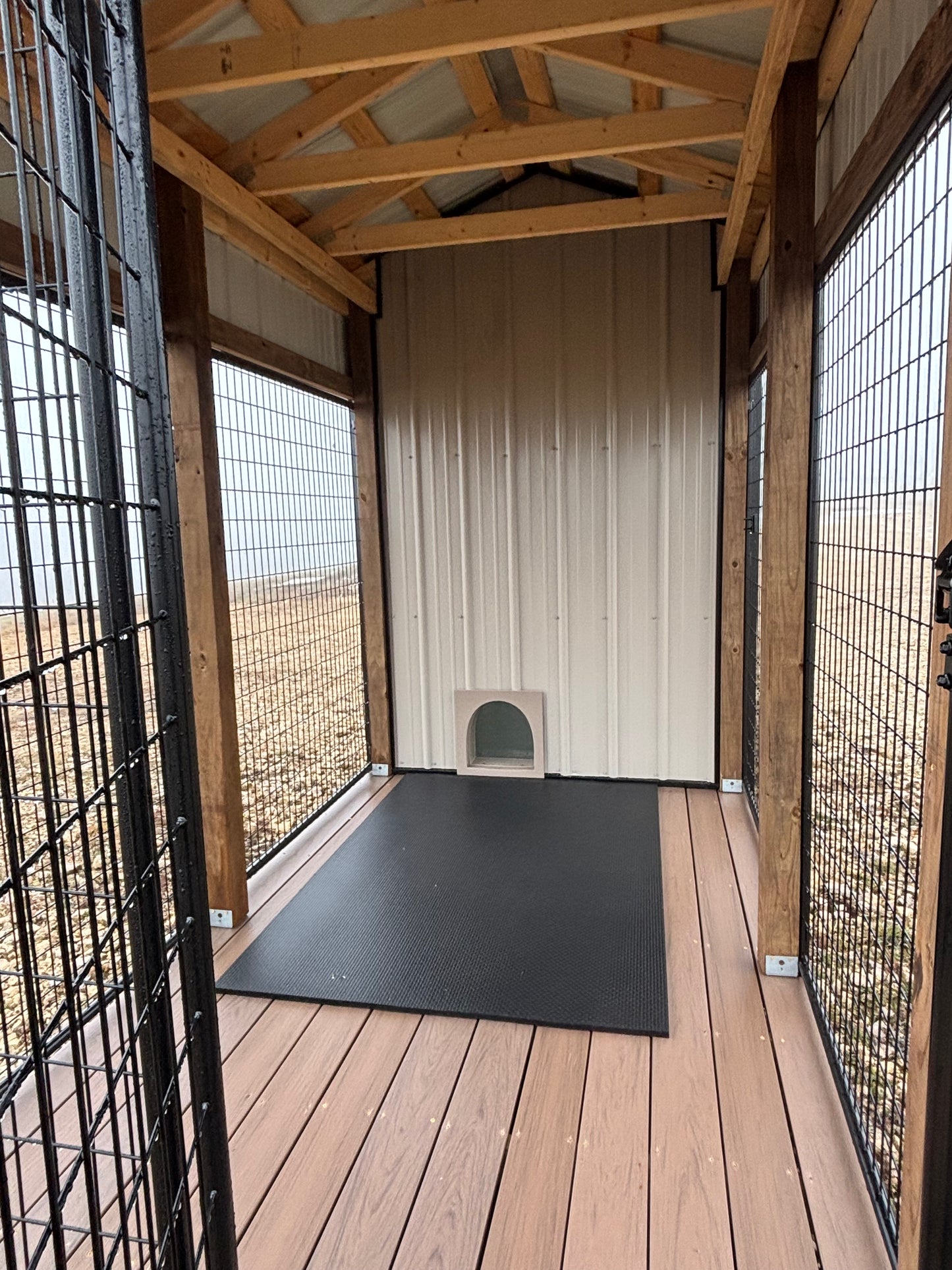 6’ x 16’ Dog Kennel