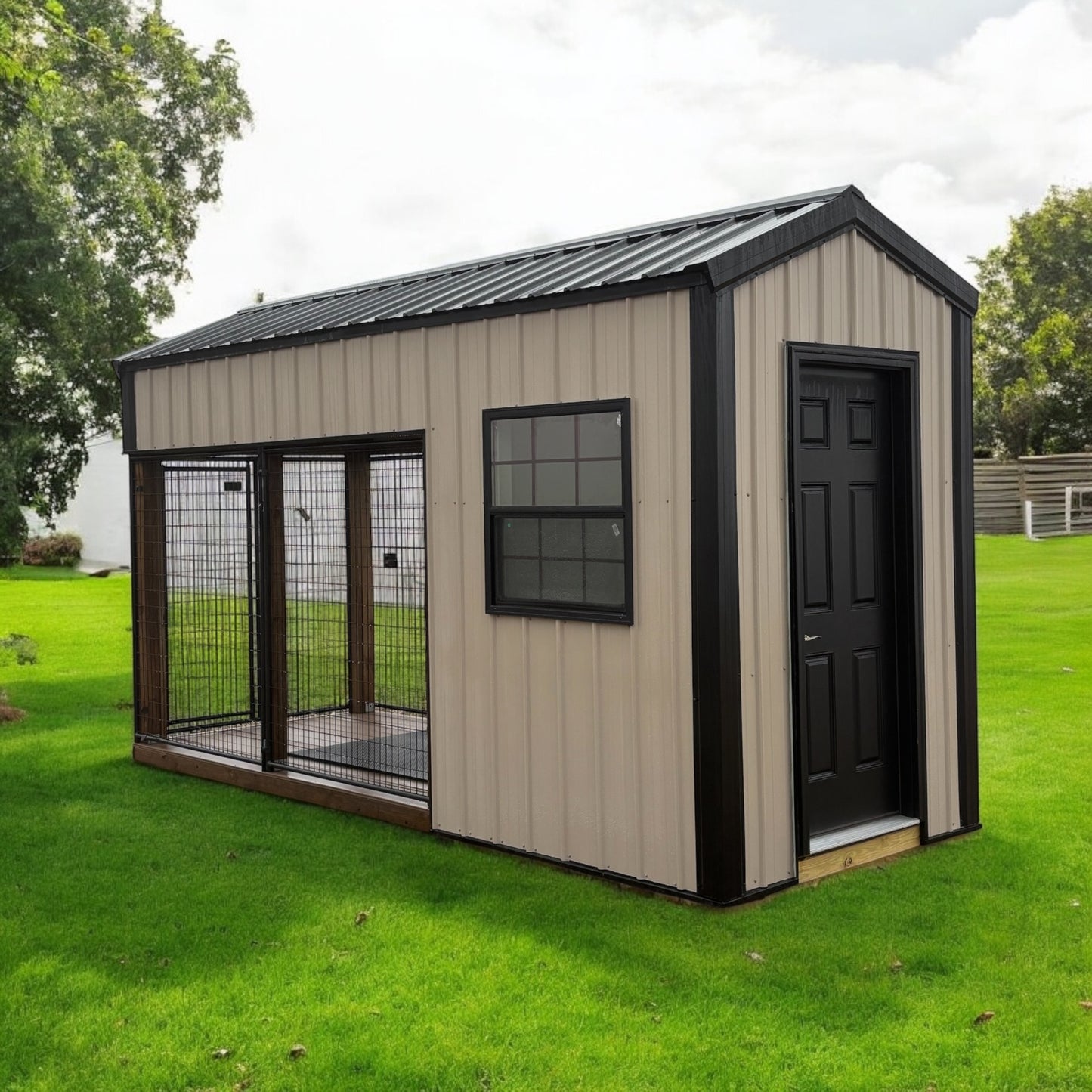 6’ x 16’ Dog Kennel
