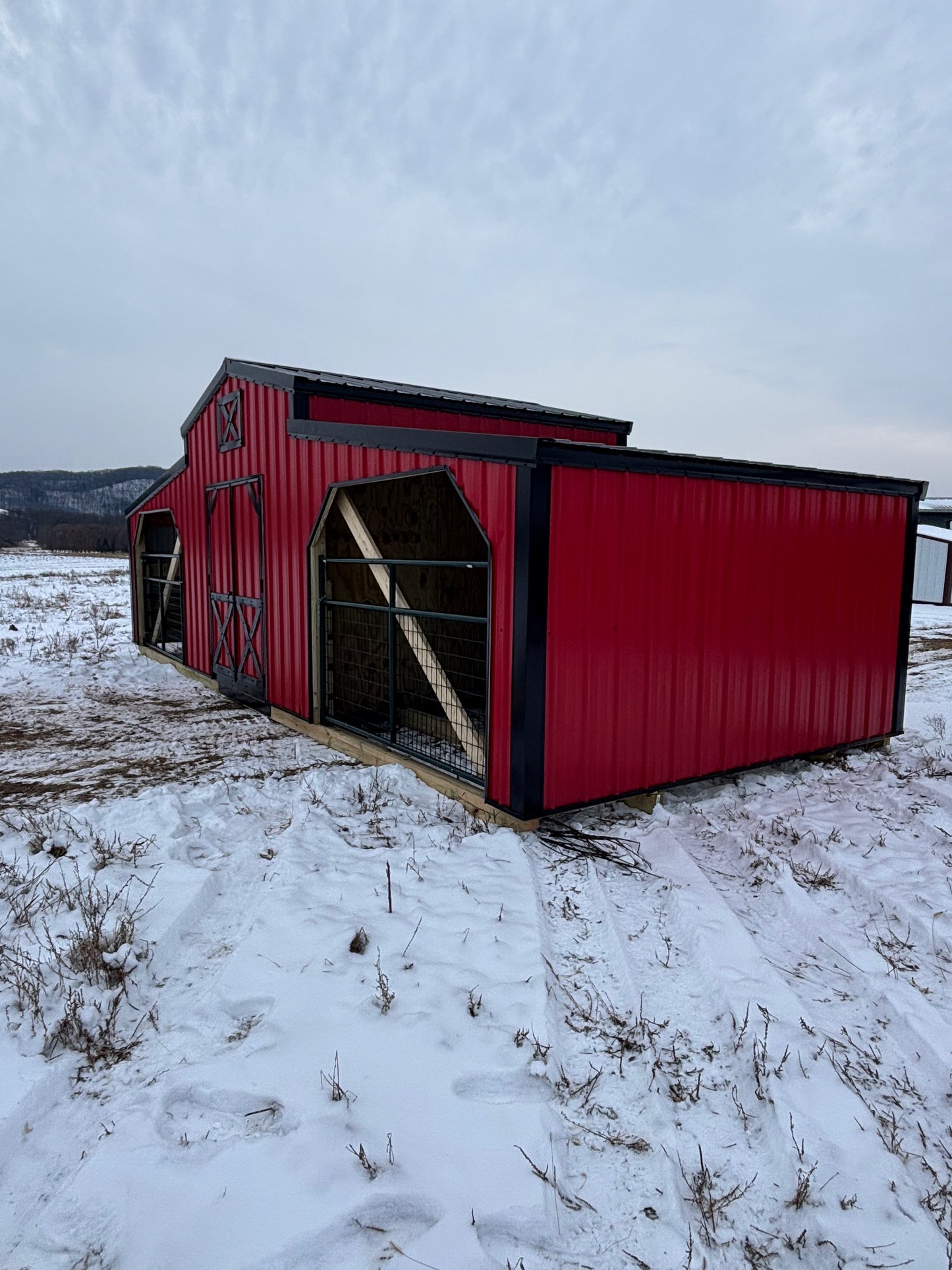 12 x 30 Kentucky style barn
