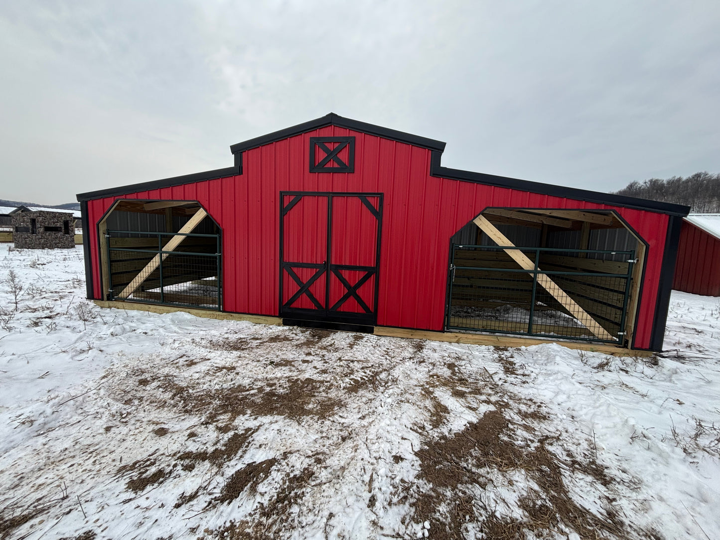 12 x 30 Kentucky style barn