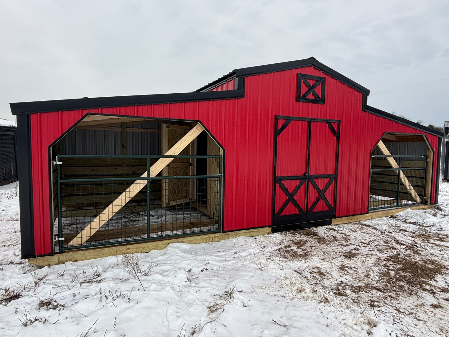 12 x 30 Kentucky style barn