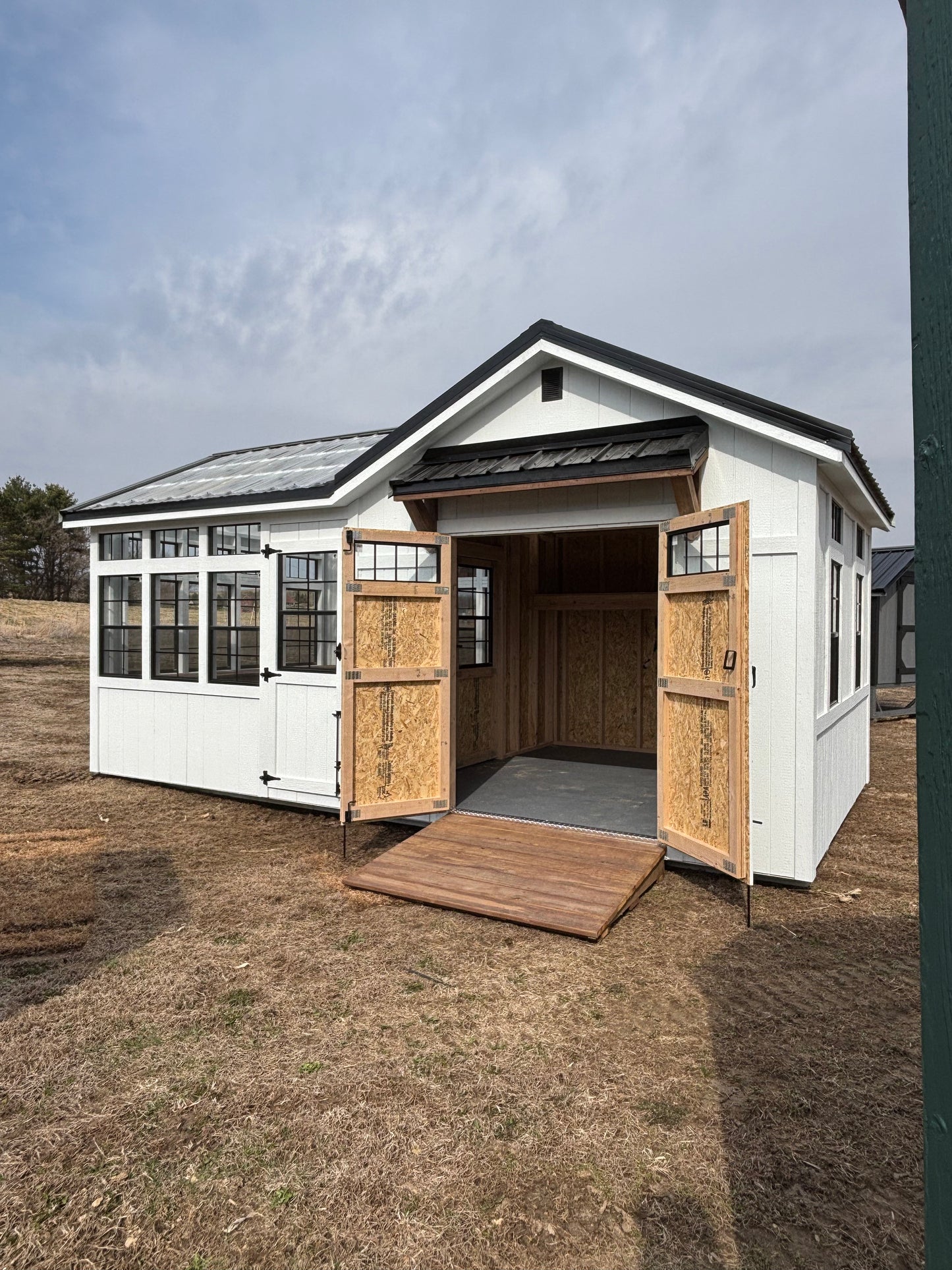 12’ X 20’ Deluxe Greenhouse/Shed