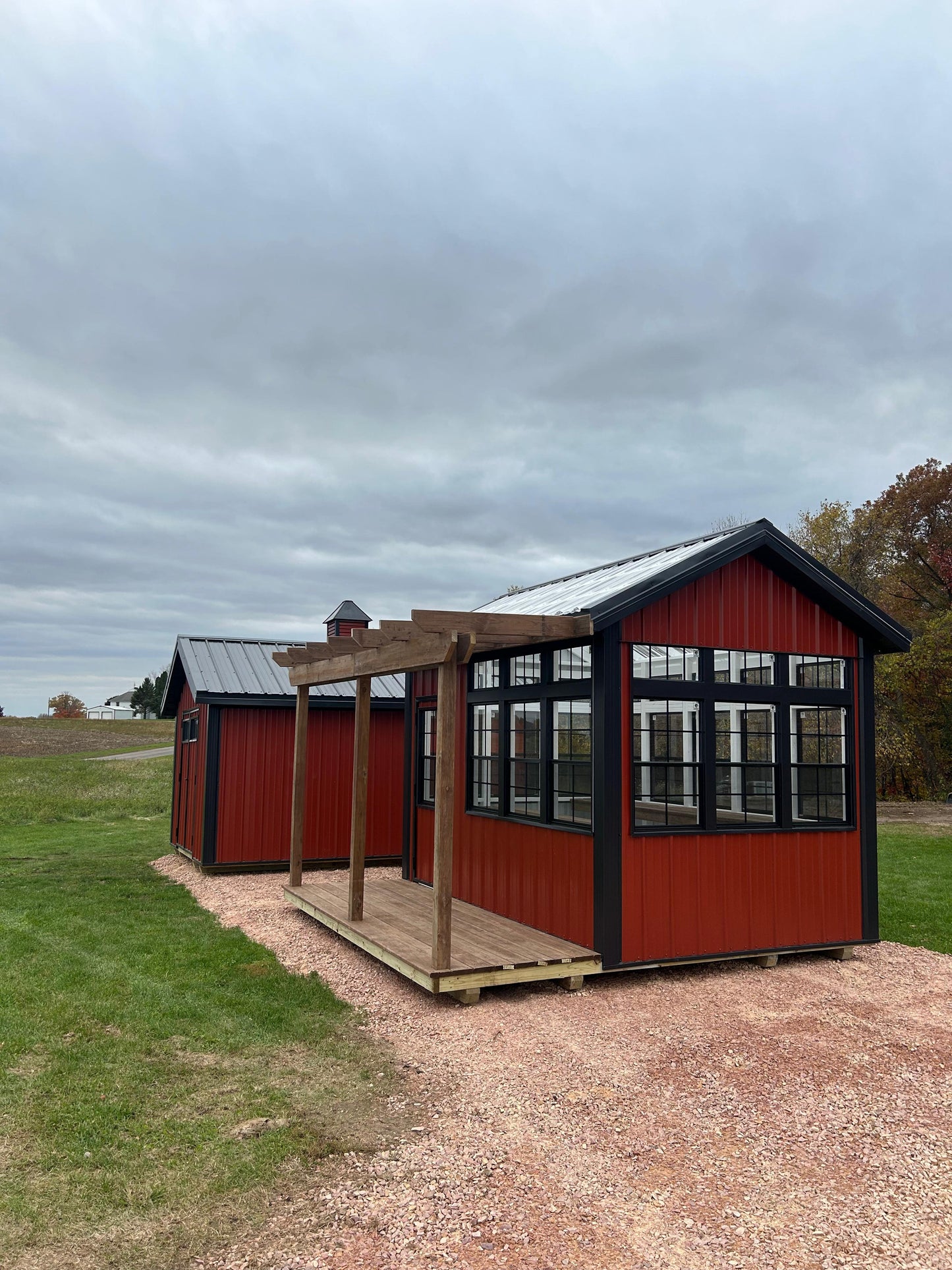 12'X12' Deluxe Greenhouse With Metal Exterior