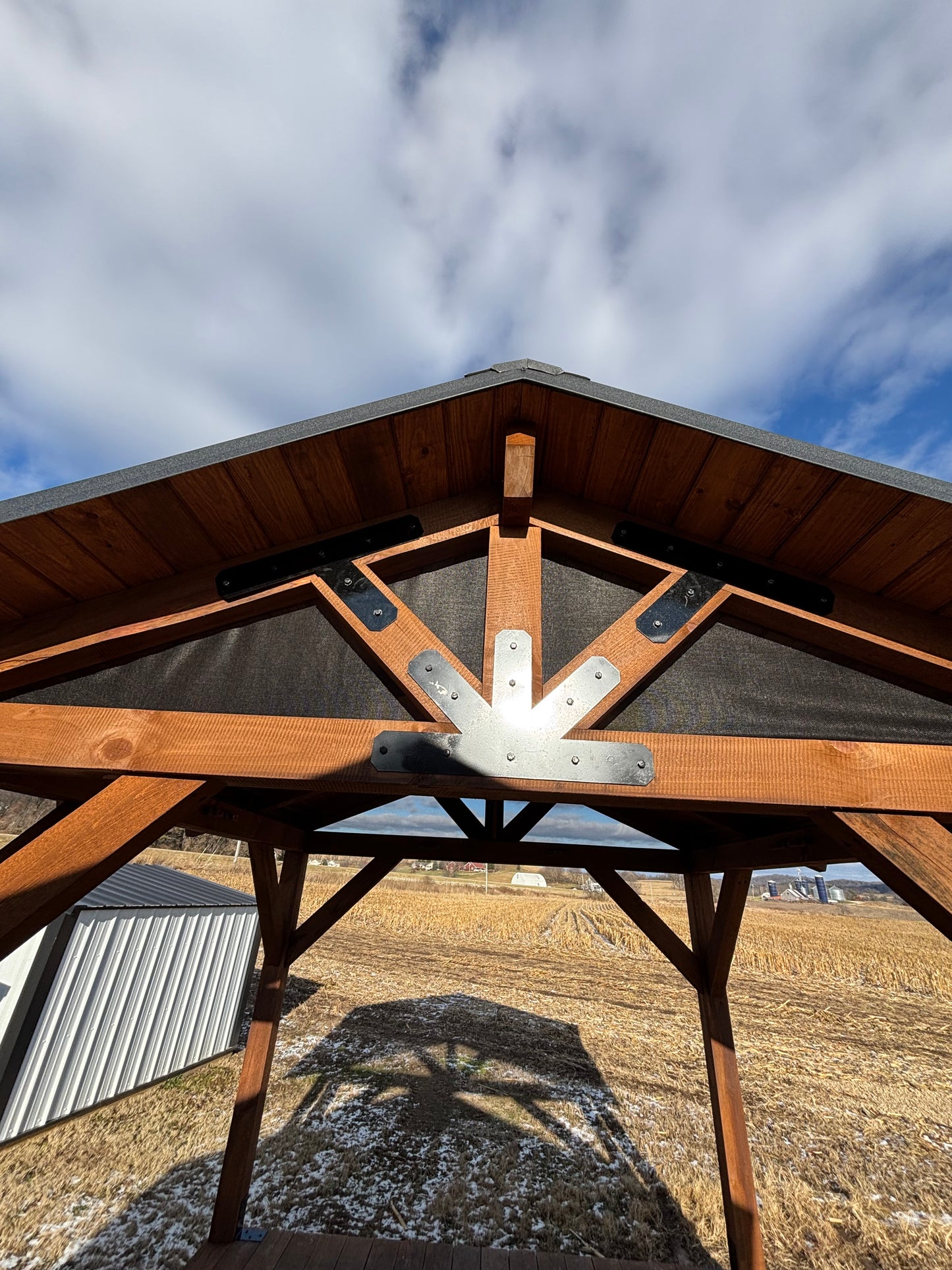 12’ x 12’ Timber Frame Gazebo