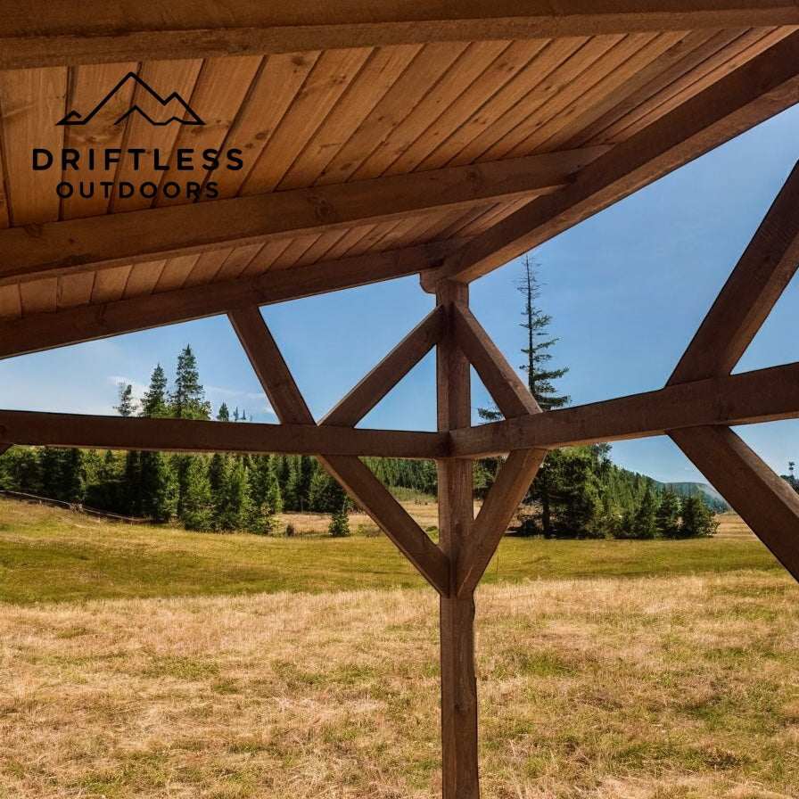 12’ x 18’ riverside timber frame