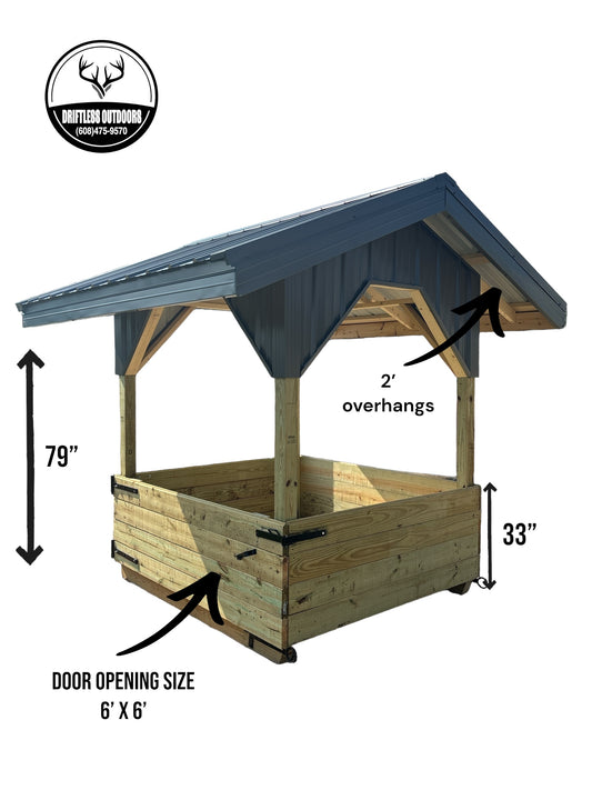 6’ x6’ Hay Feeder