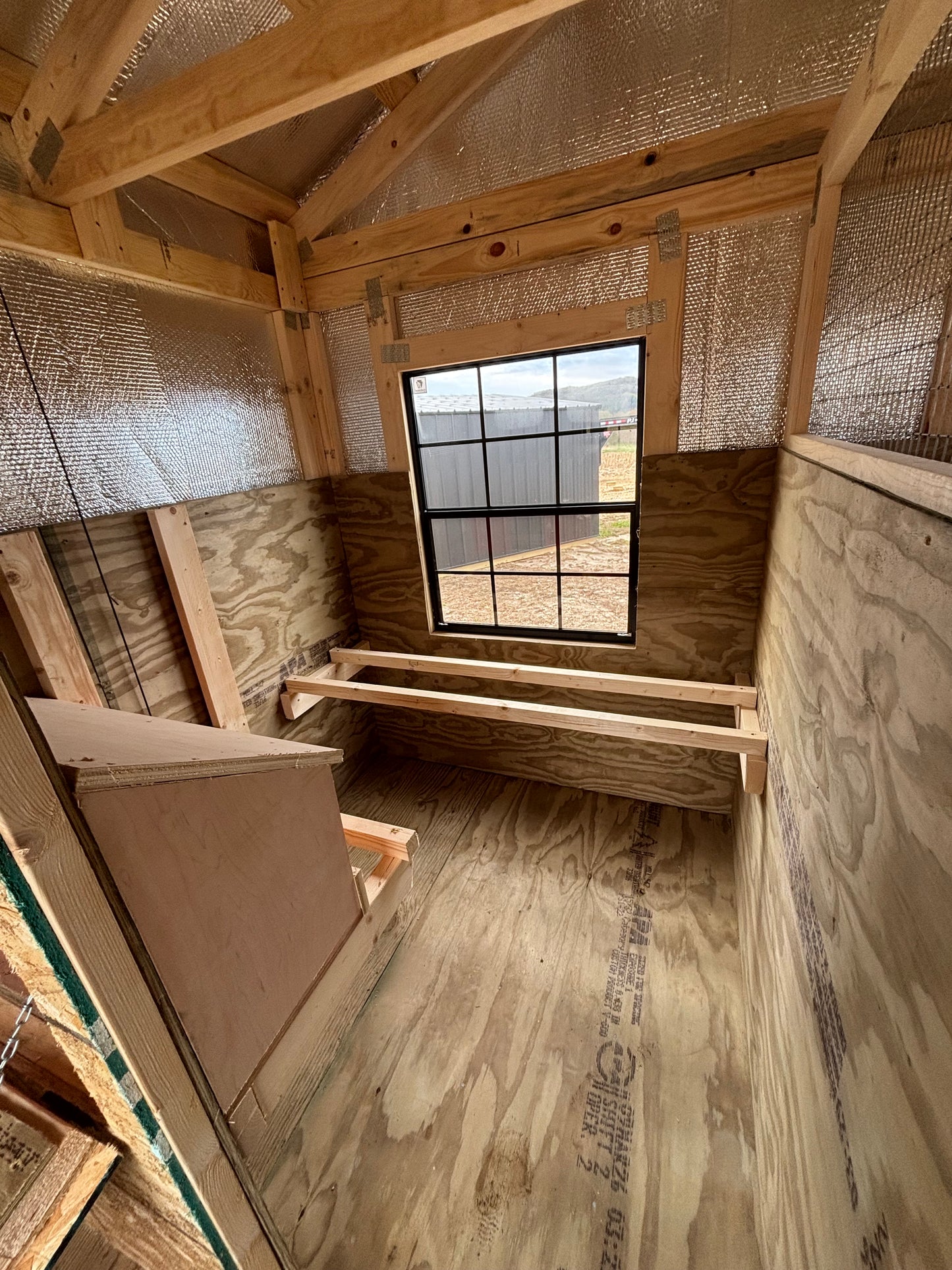 12’ x 30’ Double run country vibe chicken coop