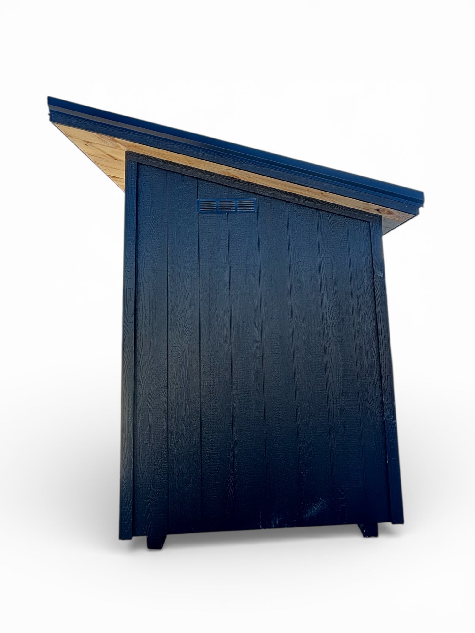 Side View of the Driftless Sauna 