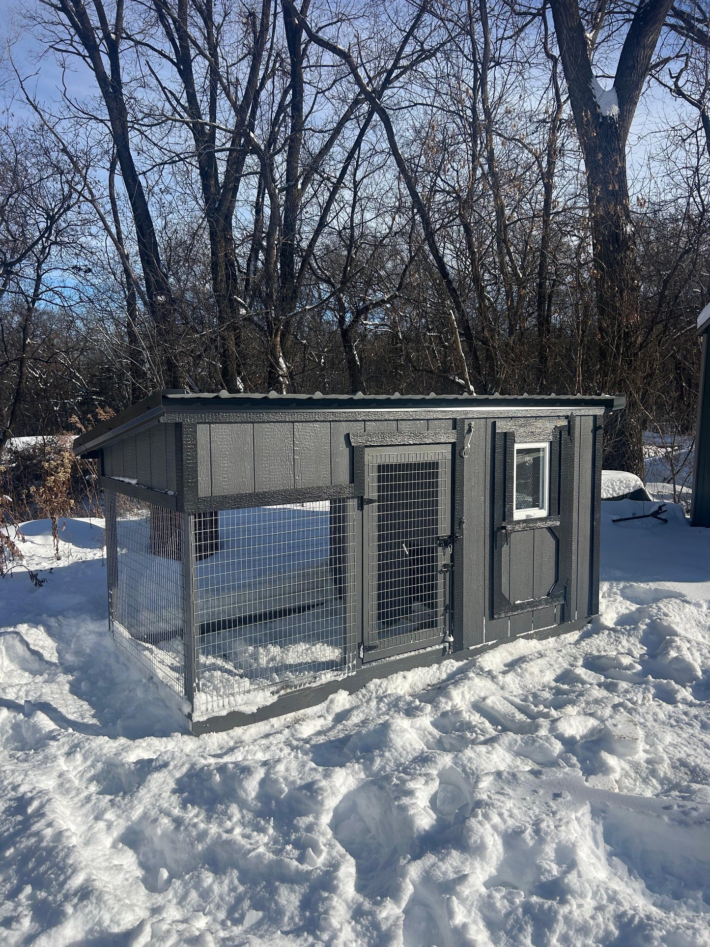 4’ x 9’ Rabbit Hutch
