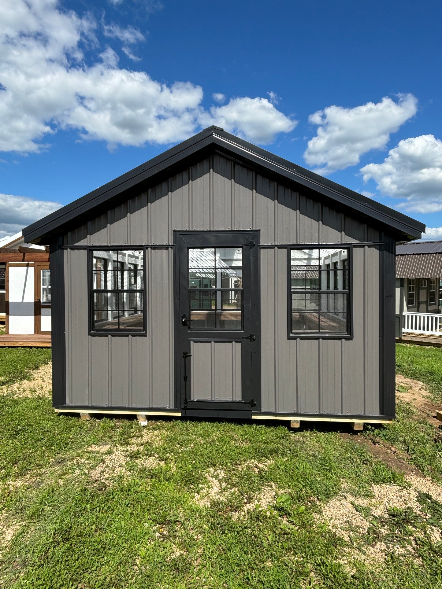 12x12 Greenhouse with steel exterior