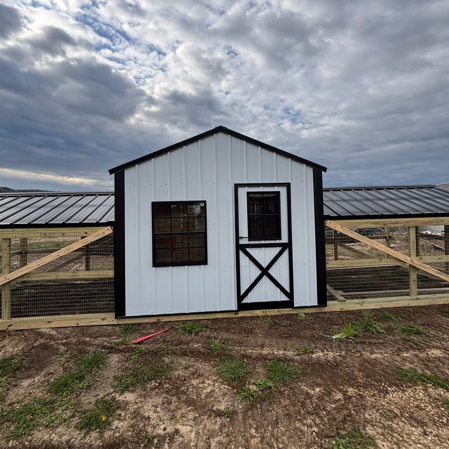 12’ x 30’ Double run country vibe chicken coop