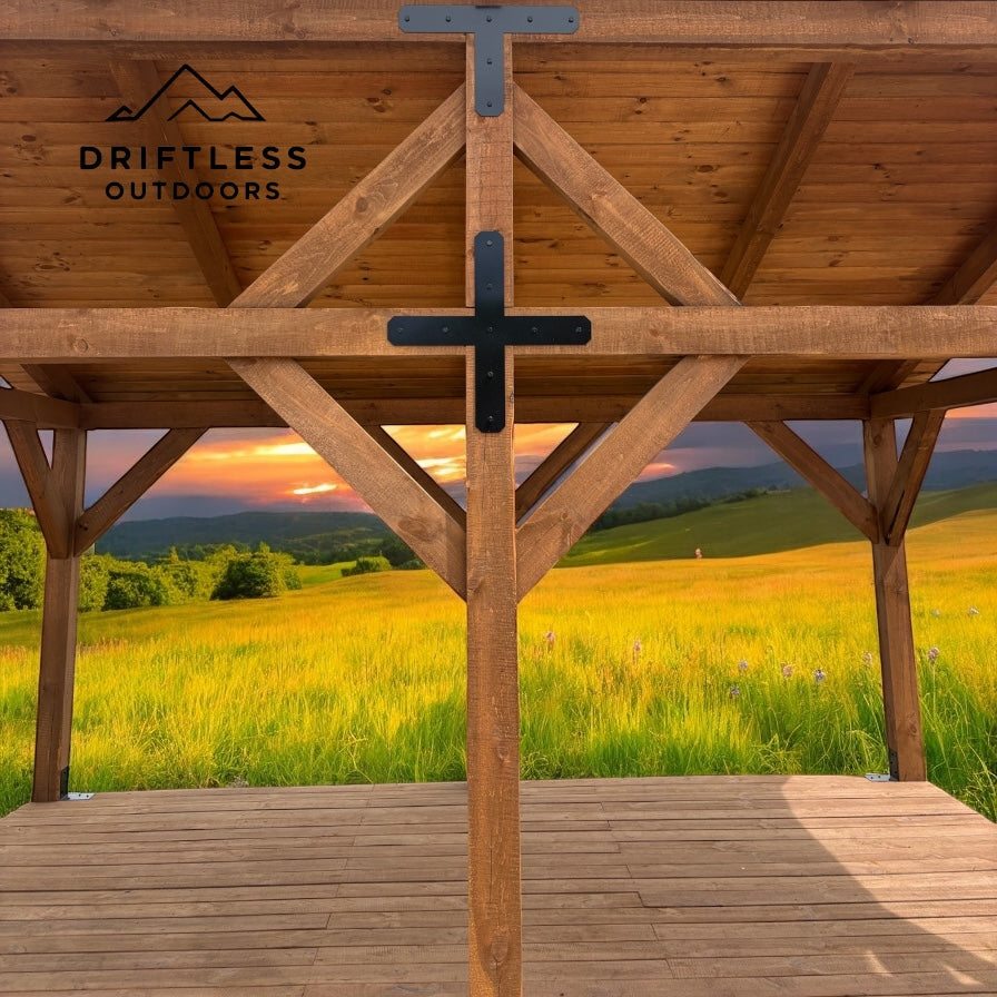 12’ x 18’ riverside timber frame