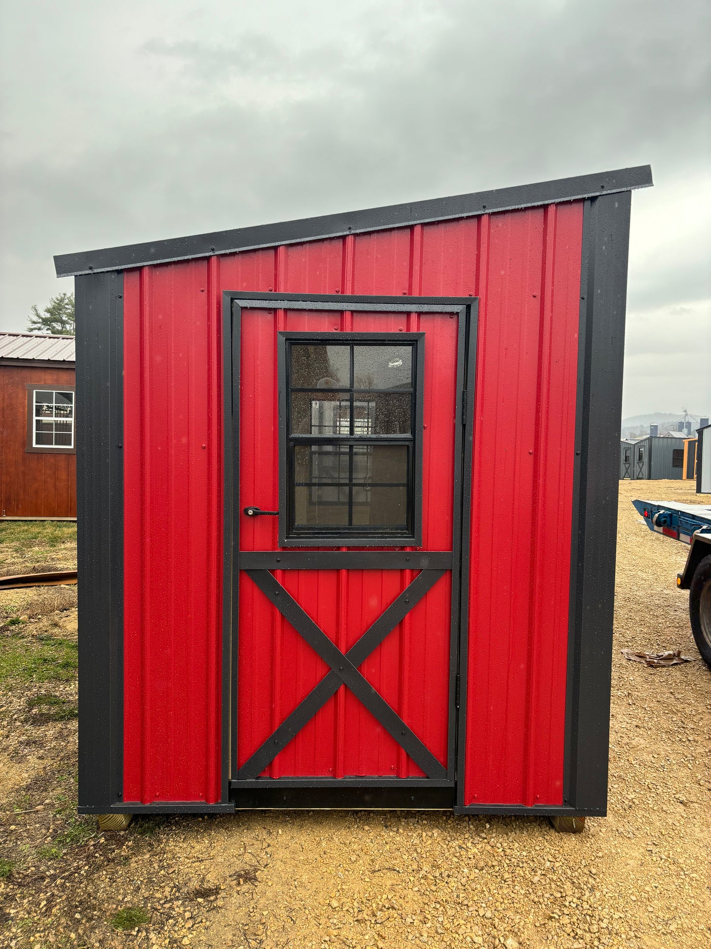 6’ x 12’ Homestead coop with feed room