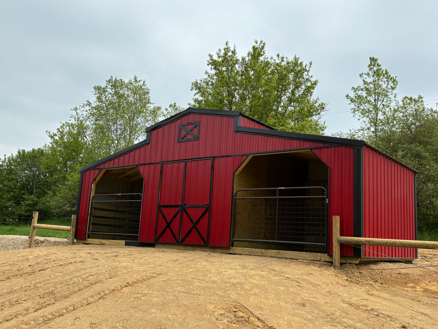 12’ x 30’ Kentucky Style Barn