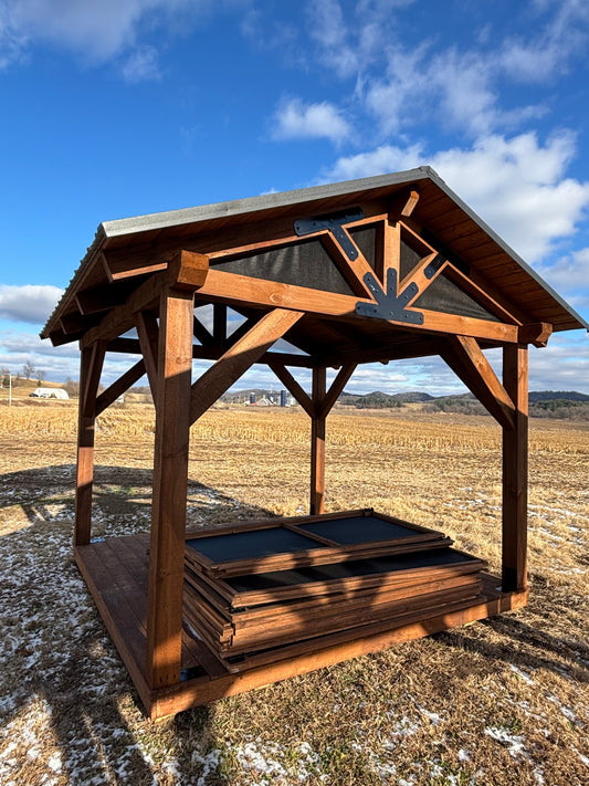 12’ x 12’ Timber Frame Gazebo