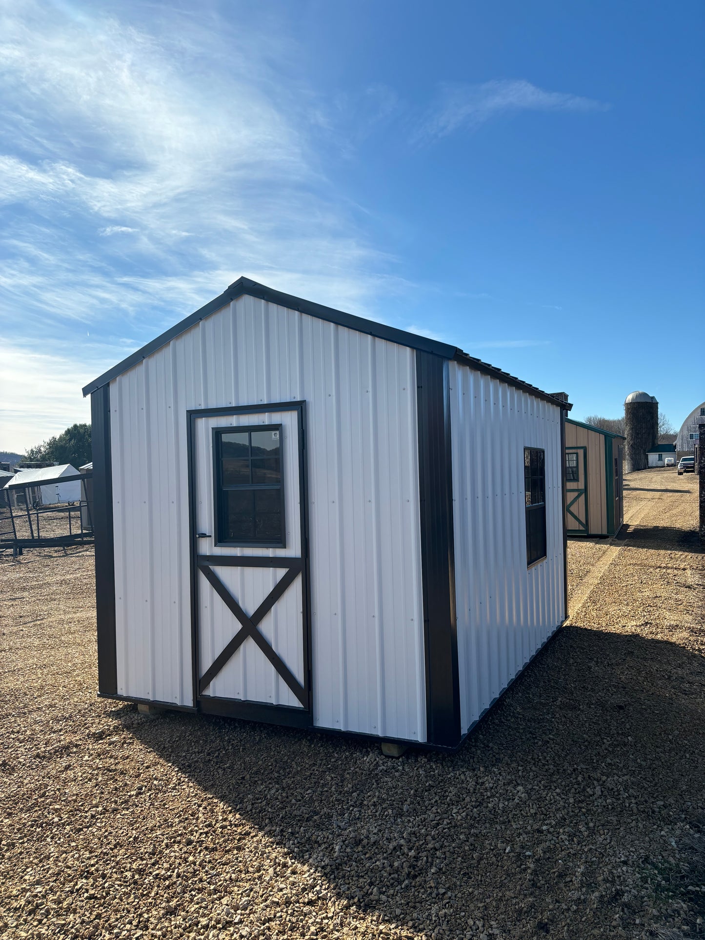 8’ x 12’ Country Coop with feed room