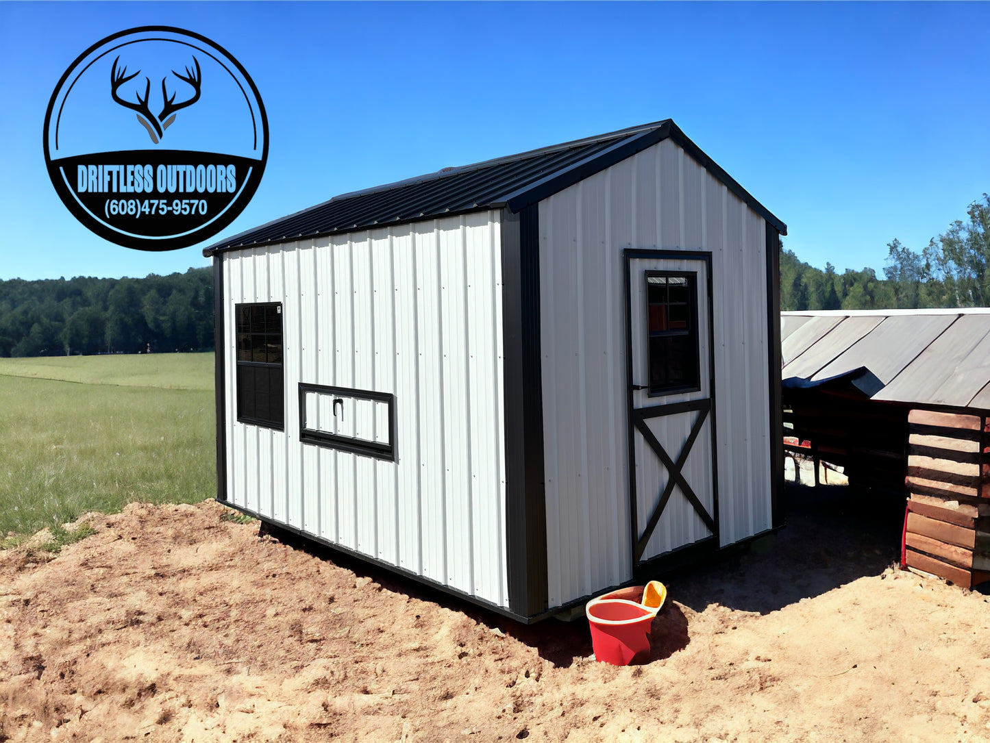 8’ x 12’ Country Coop with feed room