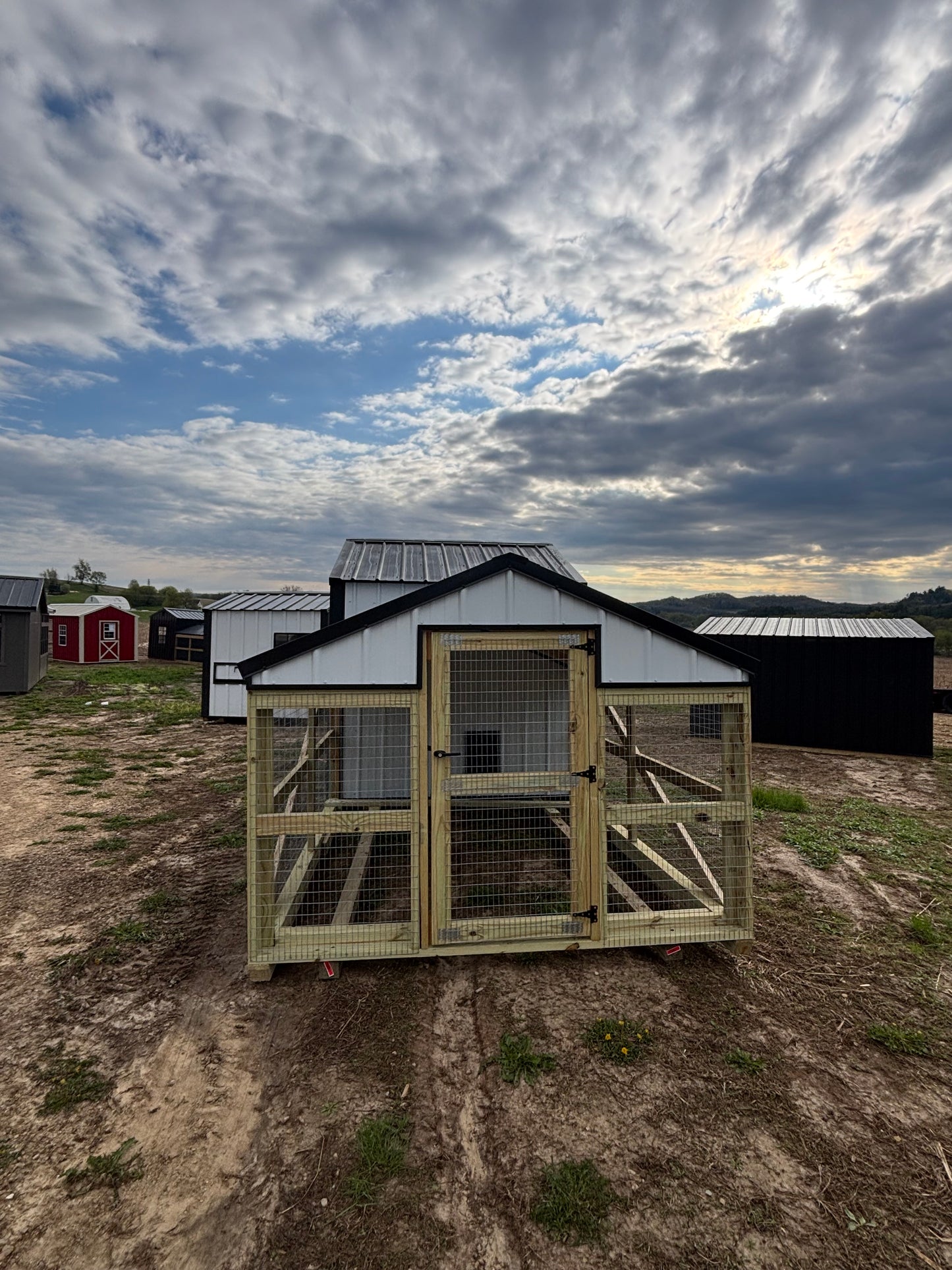 12’ x 30’ Double run country vibe chicken coop