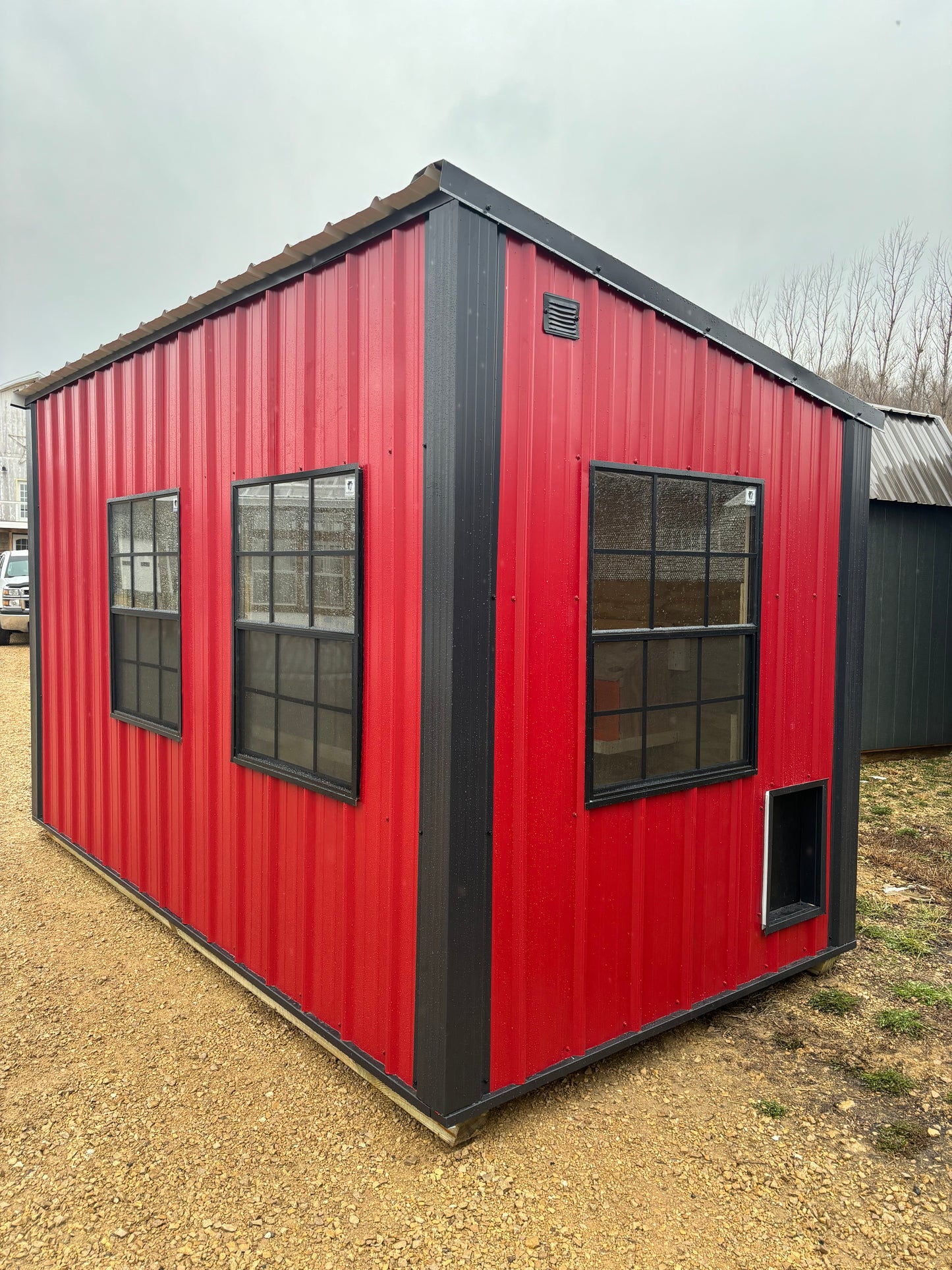 6’ x 12’ Homestead coop with feed room