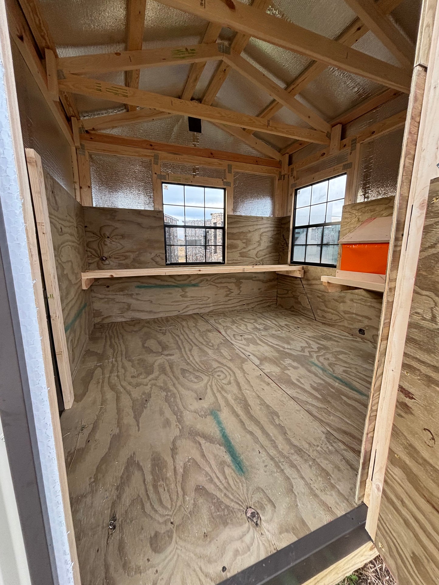 Country vibe chicken coop