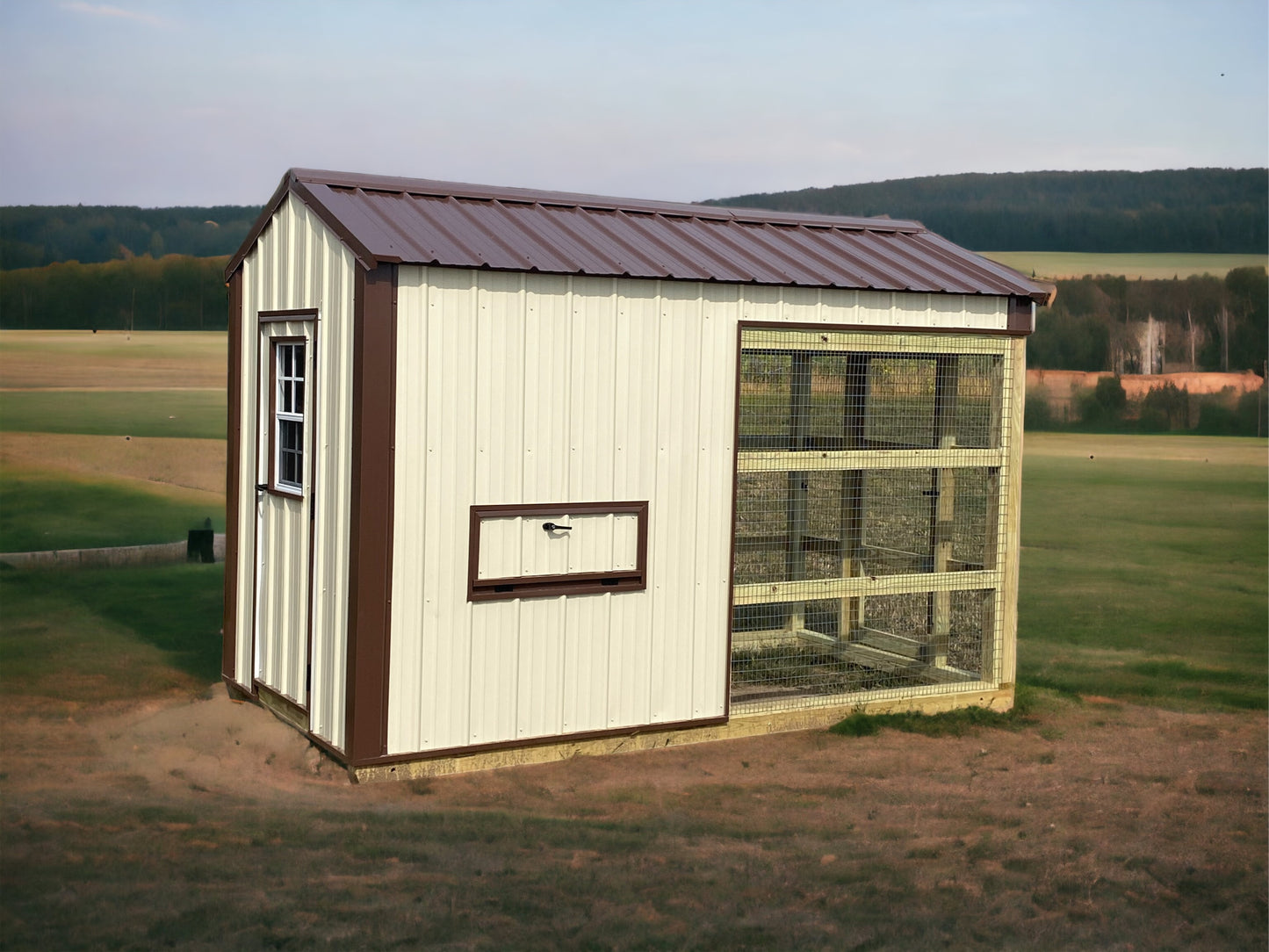 6’ x 12’ Countryside Chicken Coop