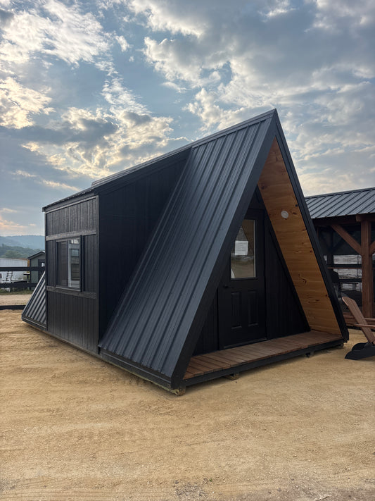 12 x 20 A-Frame cabin