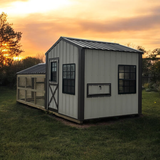 Country vibe chicken coop