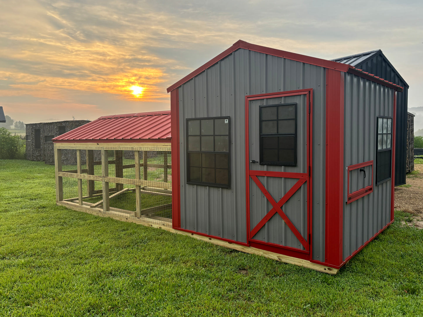 8’ x 20’ Country Vibe Coop