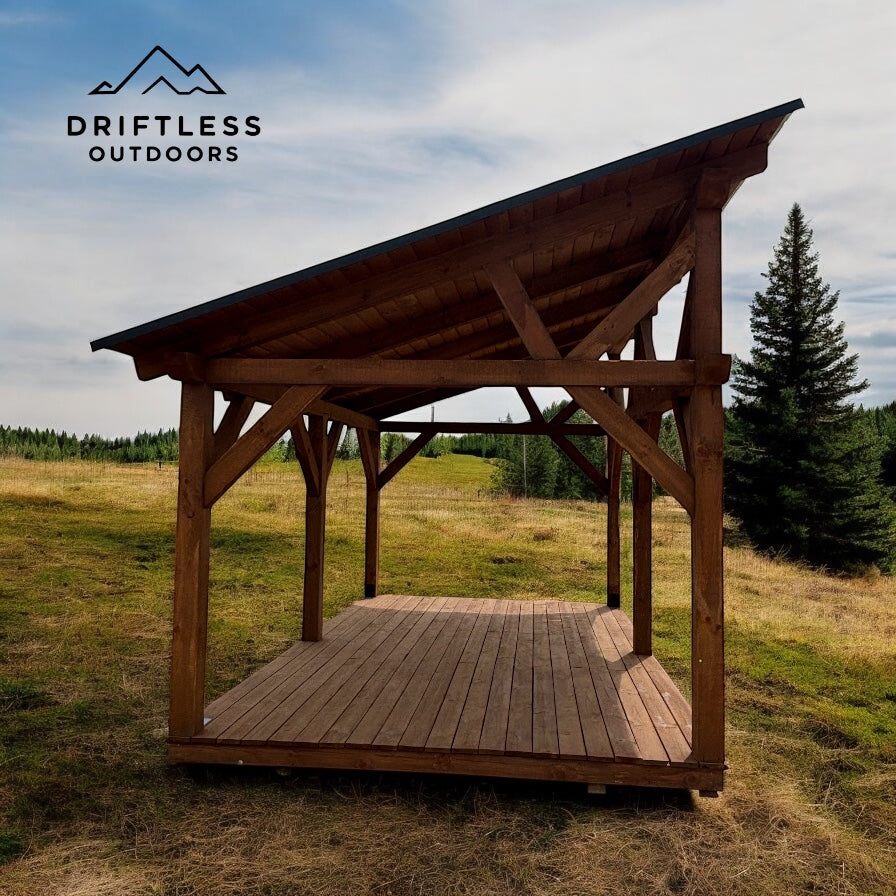 12’ x 18’ riverside timber frame