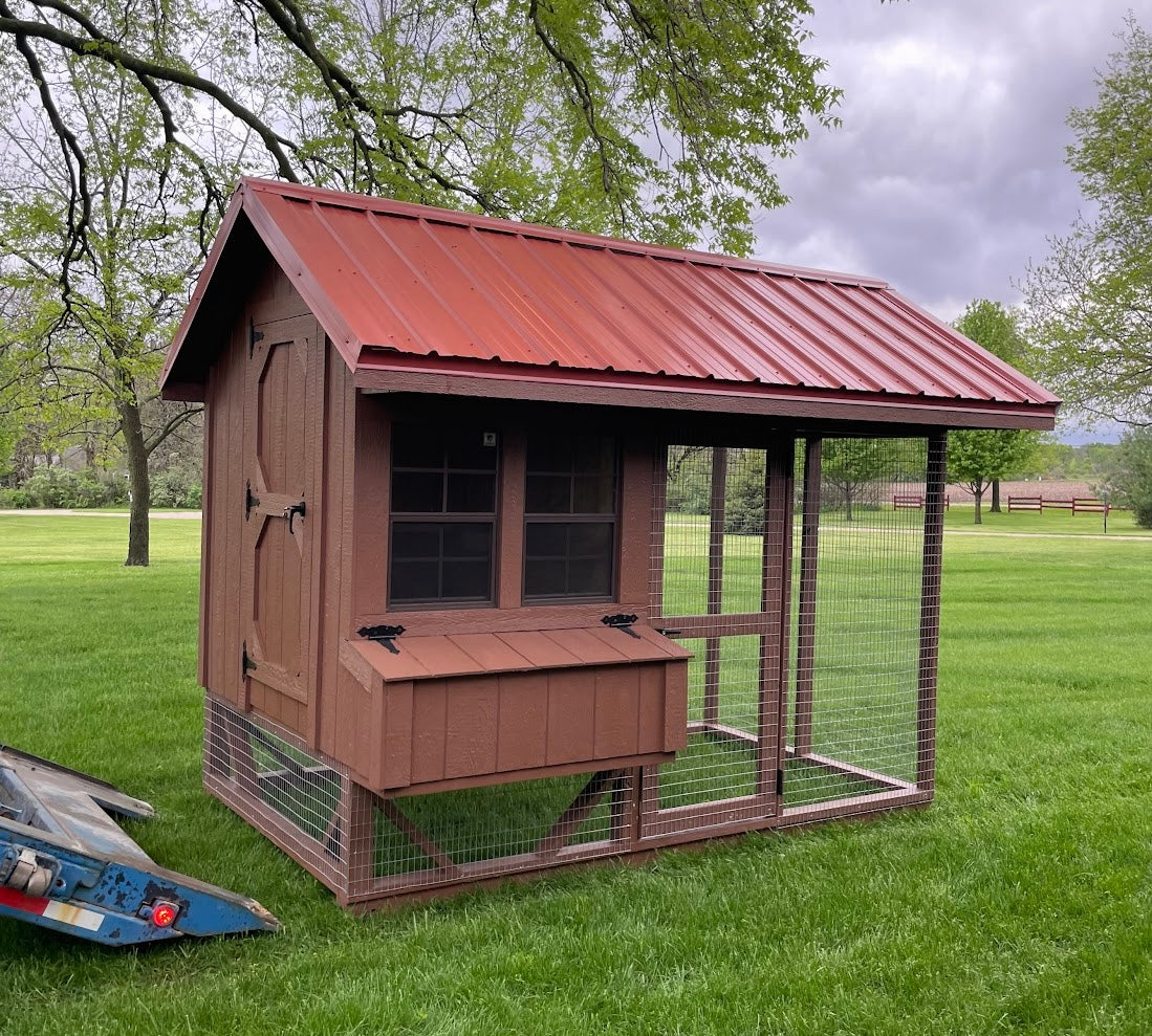 6 x 10 Country Lane chicken Coop