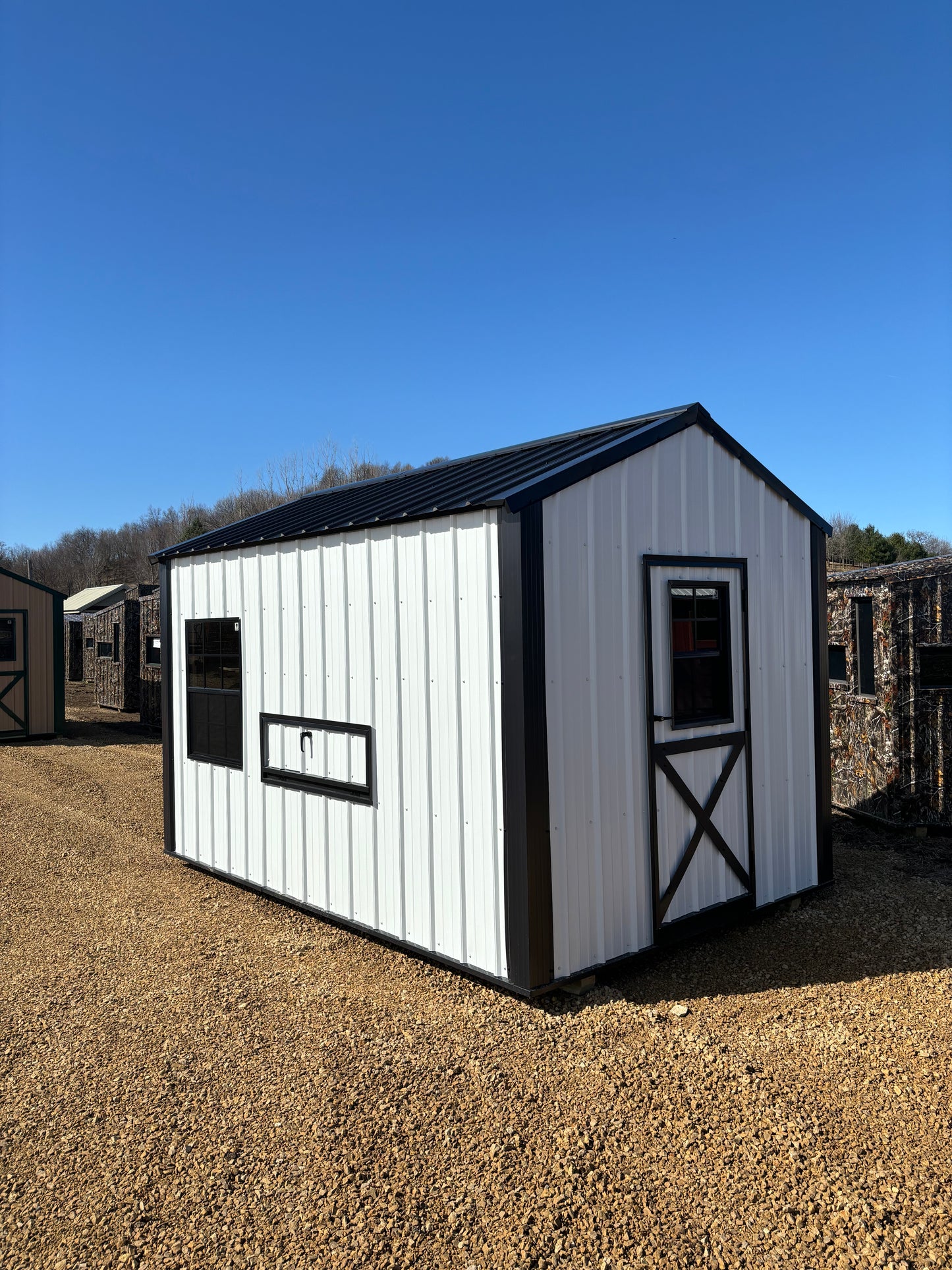 8’ x 12’ Country Coop with feed room