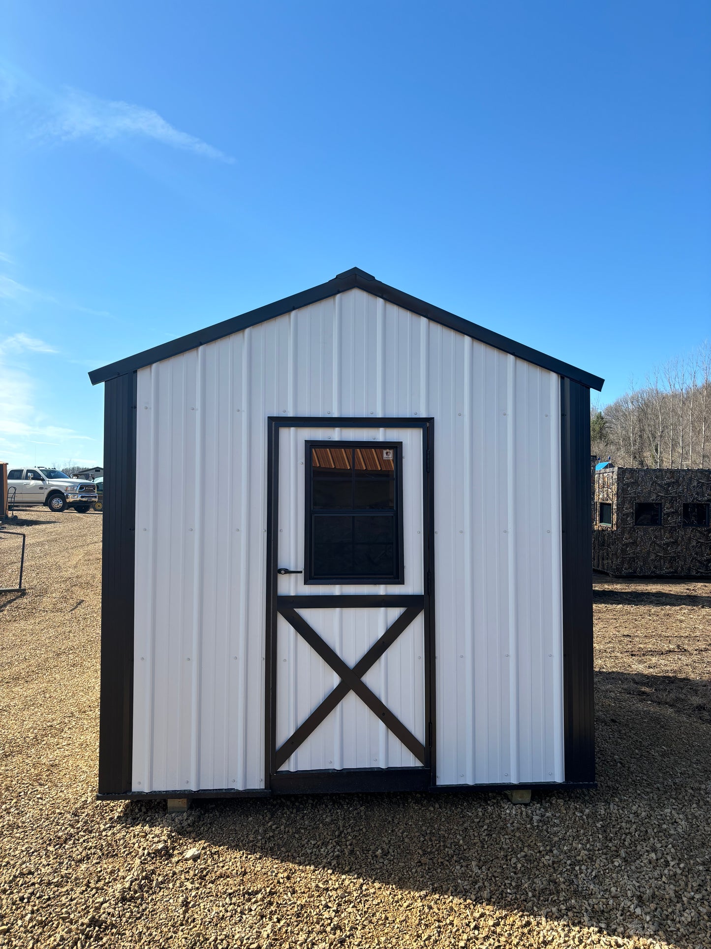 8’ x 12’ Country Coop with feed room