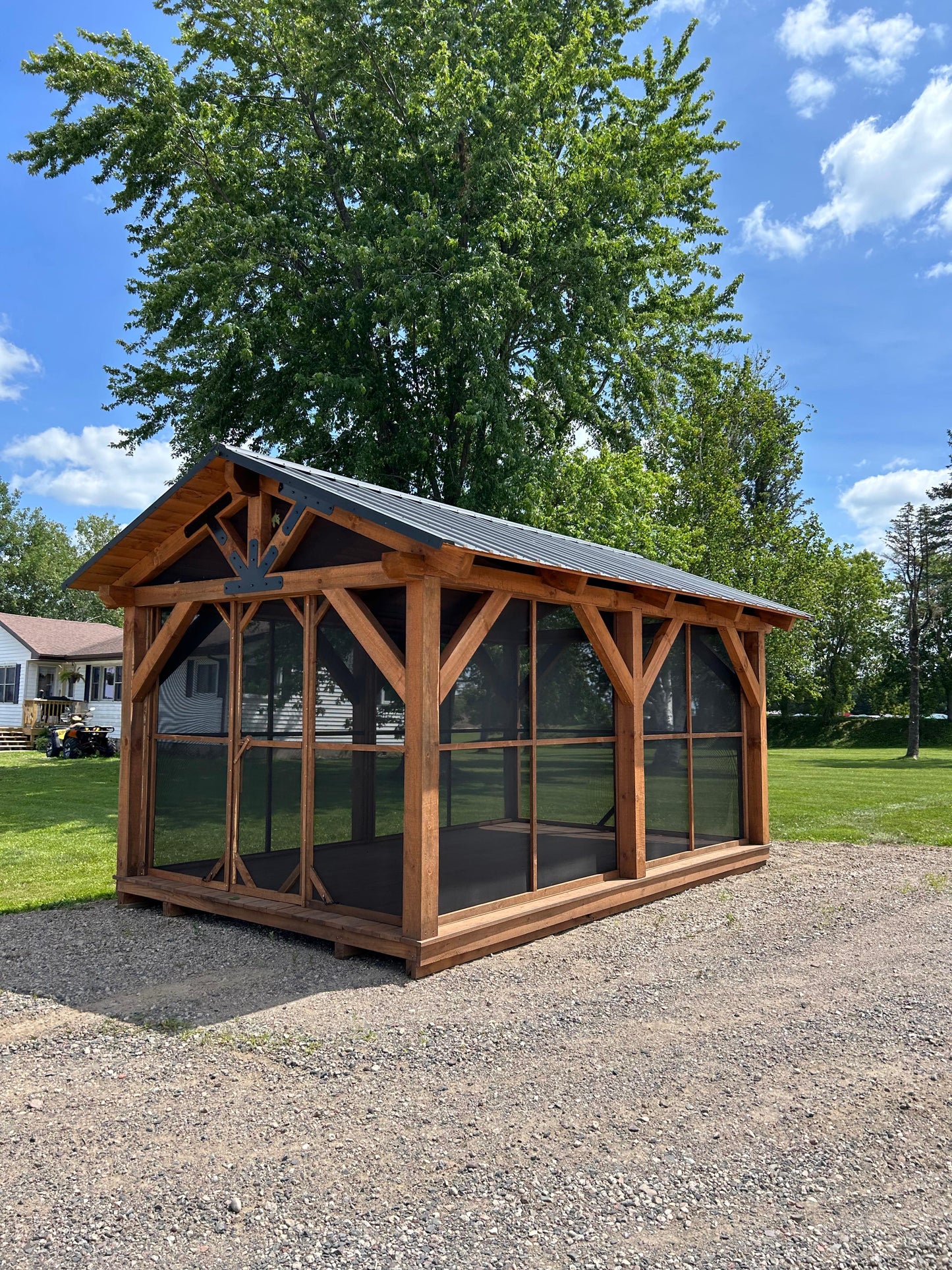 12’ X 18’ Timber Frame Gazebo