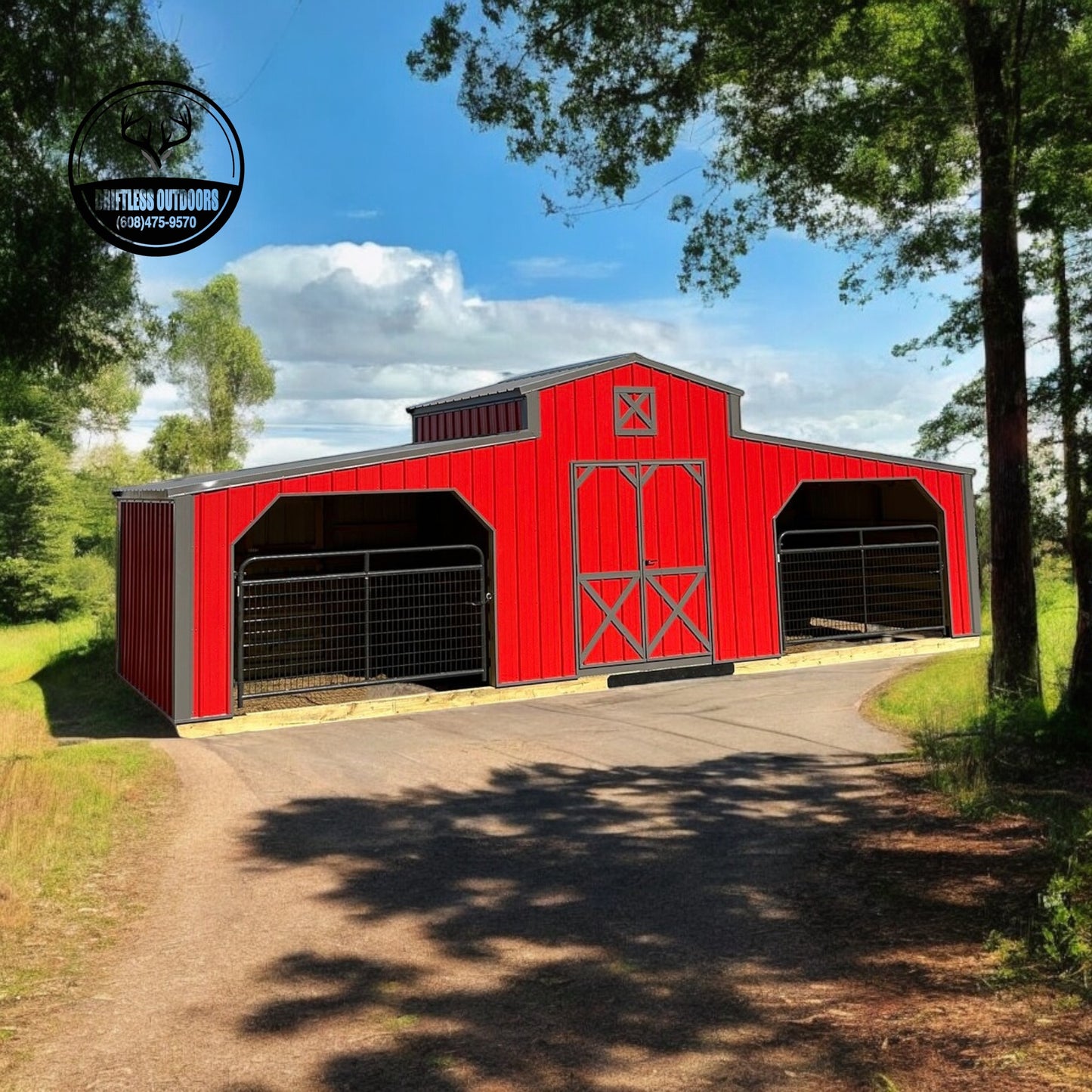 12’ x 30’ Kentucky Style Barn