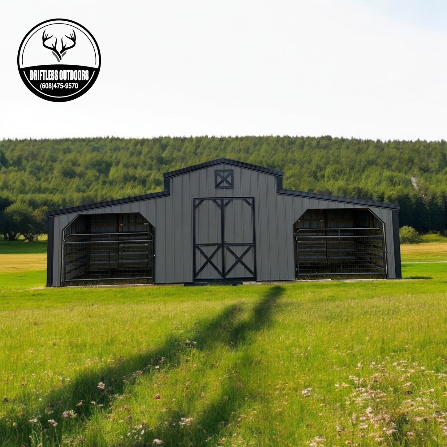 12’ x 30’ Kentucky Style Barn