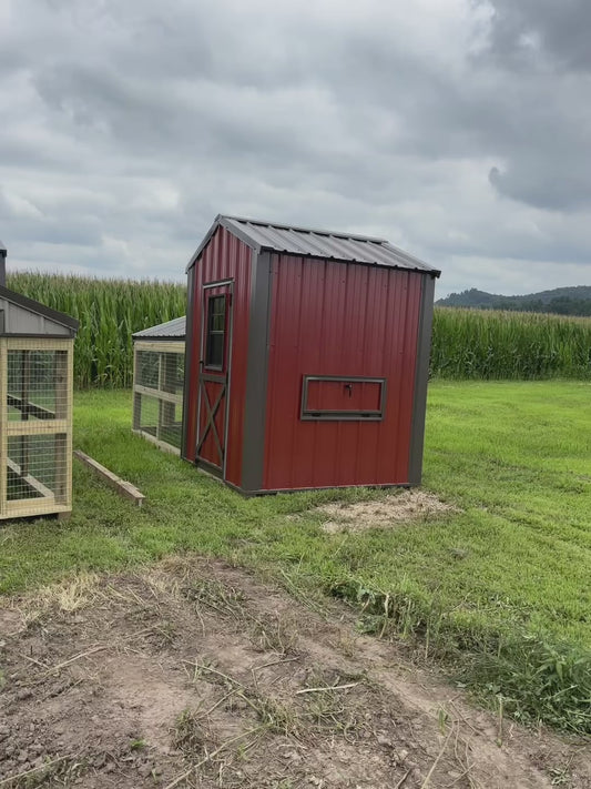 6 x 14 country vibe chicken coop